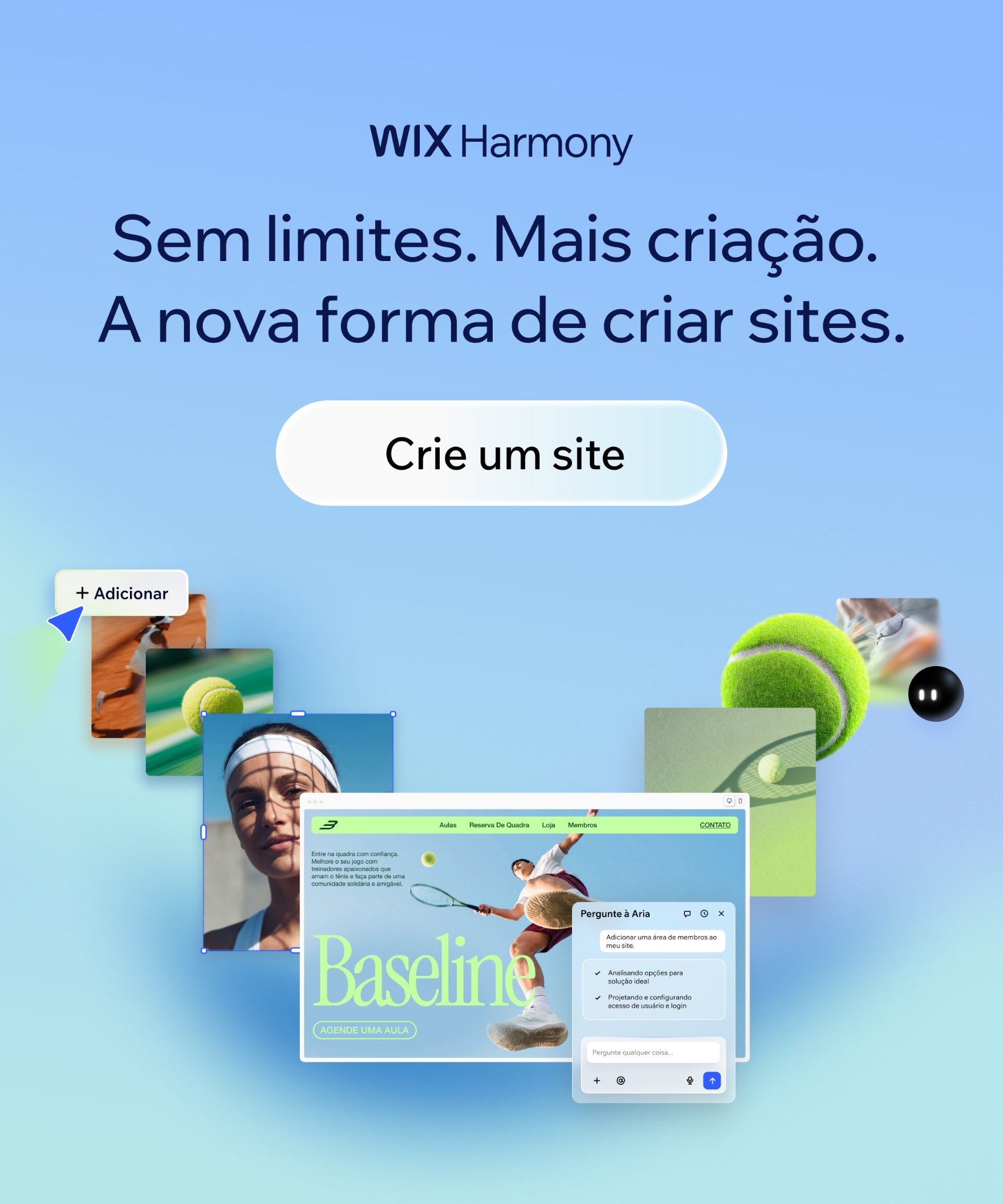 Wix Facebook ad