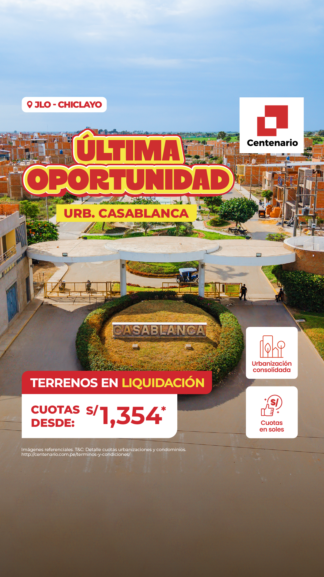 Centenario Urbanizaciones Facebook ad
