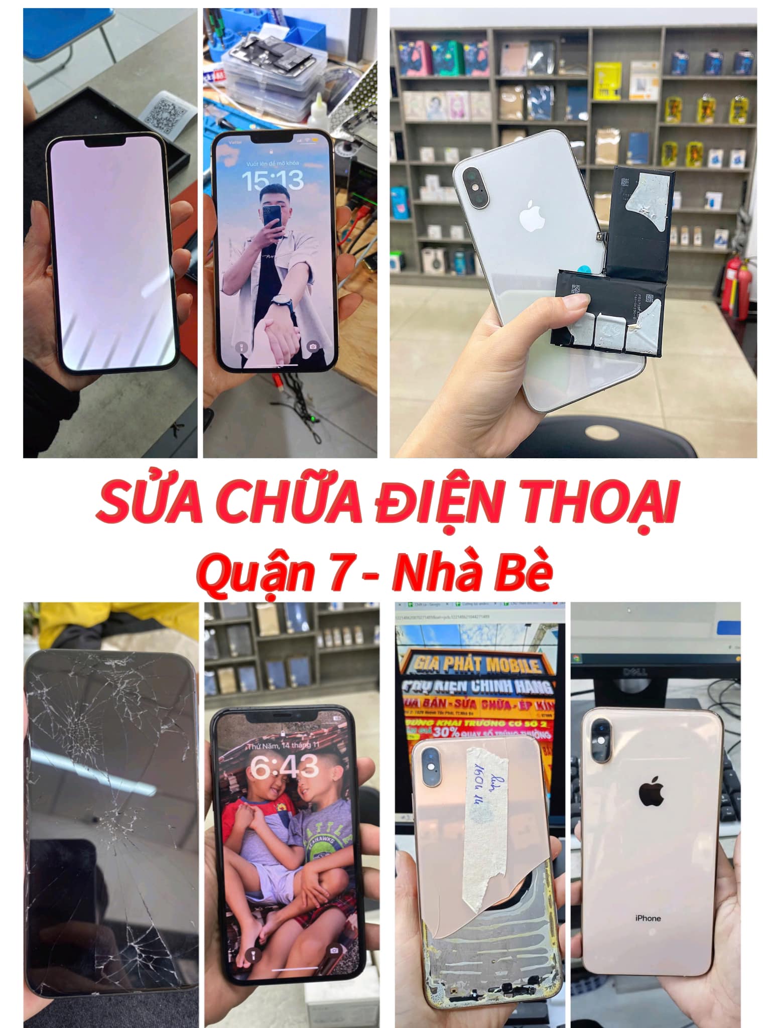 Gia Phát Mobile Facebook ad: SỬA CHỮA ĐIỆN THOẠI LẤY LIỀN