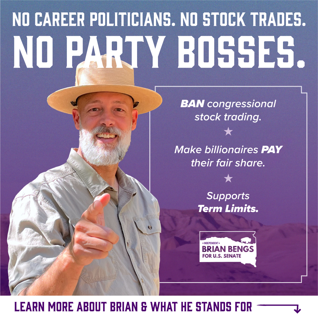 Brian Bengs for South Dakota Facebook ad