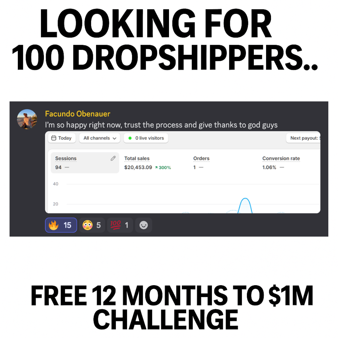 Trevor Zheng - High Ticket Dropshipping Facebook ad