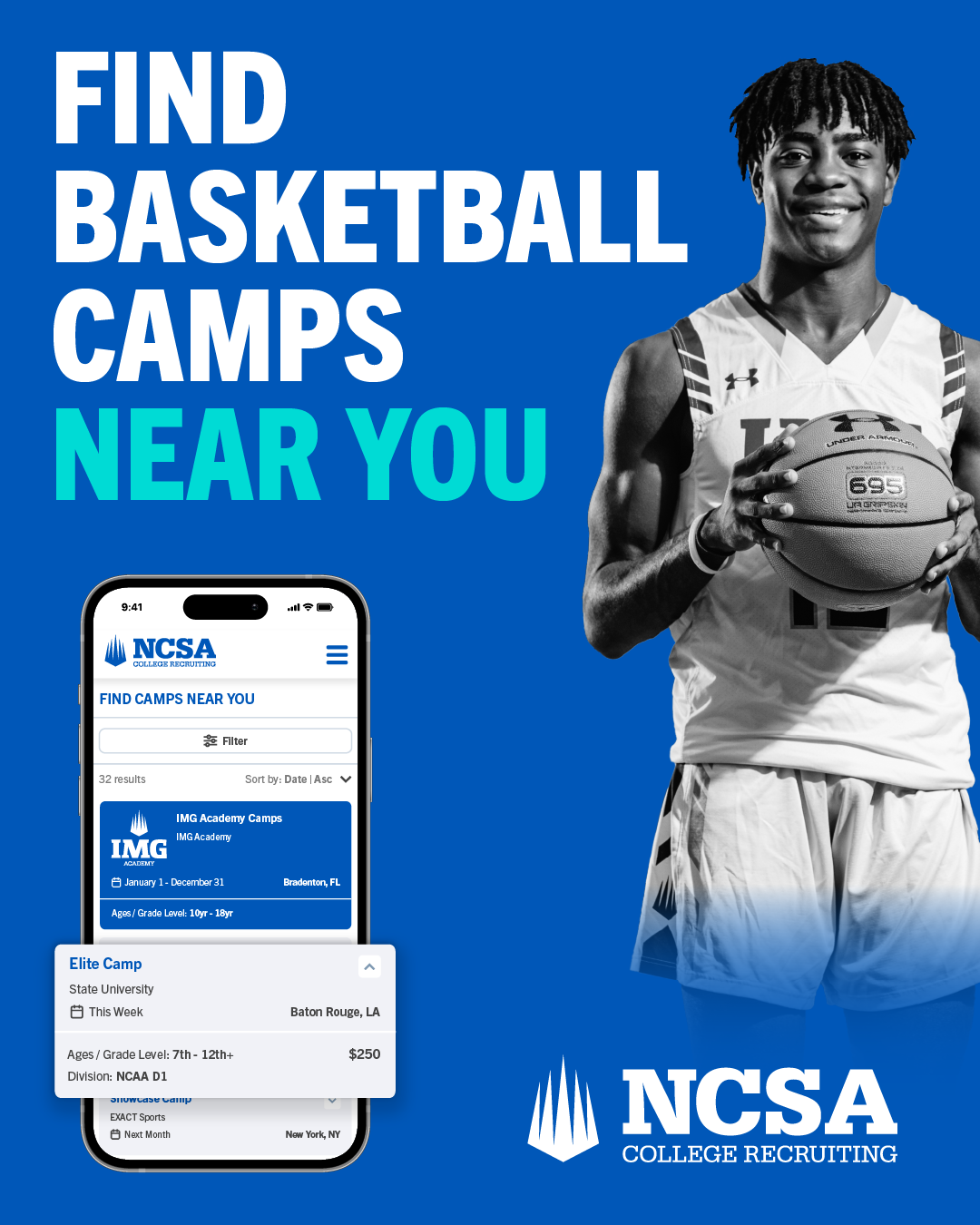 NCSA College Recruiting Facebook ad