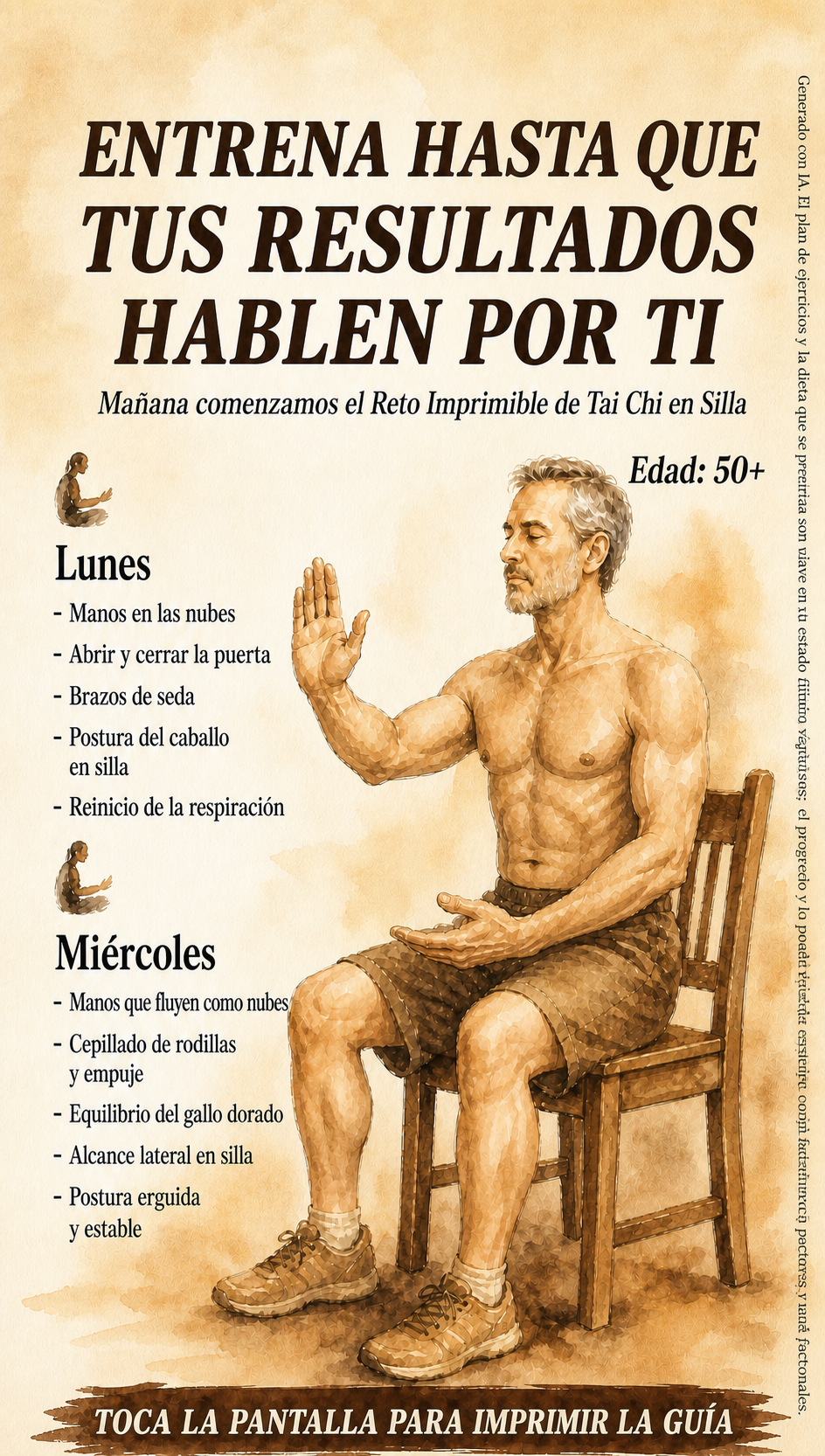 Mike's Strength Challenge Facebook ad