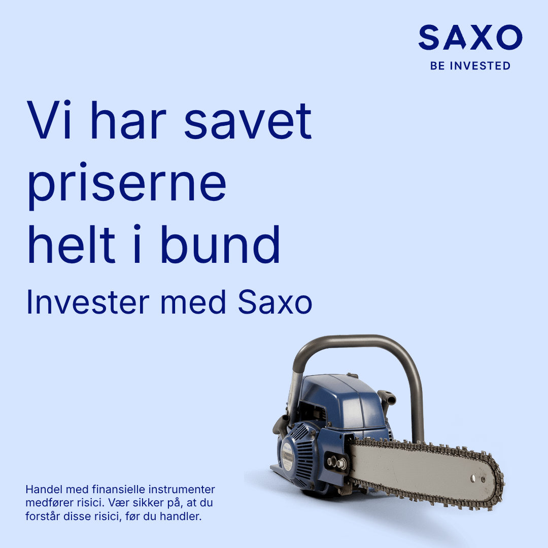 Saxo Bank Facebook ad