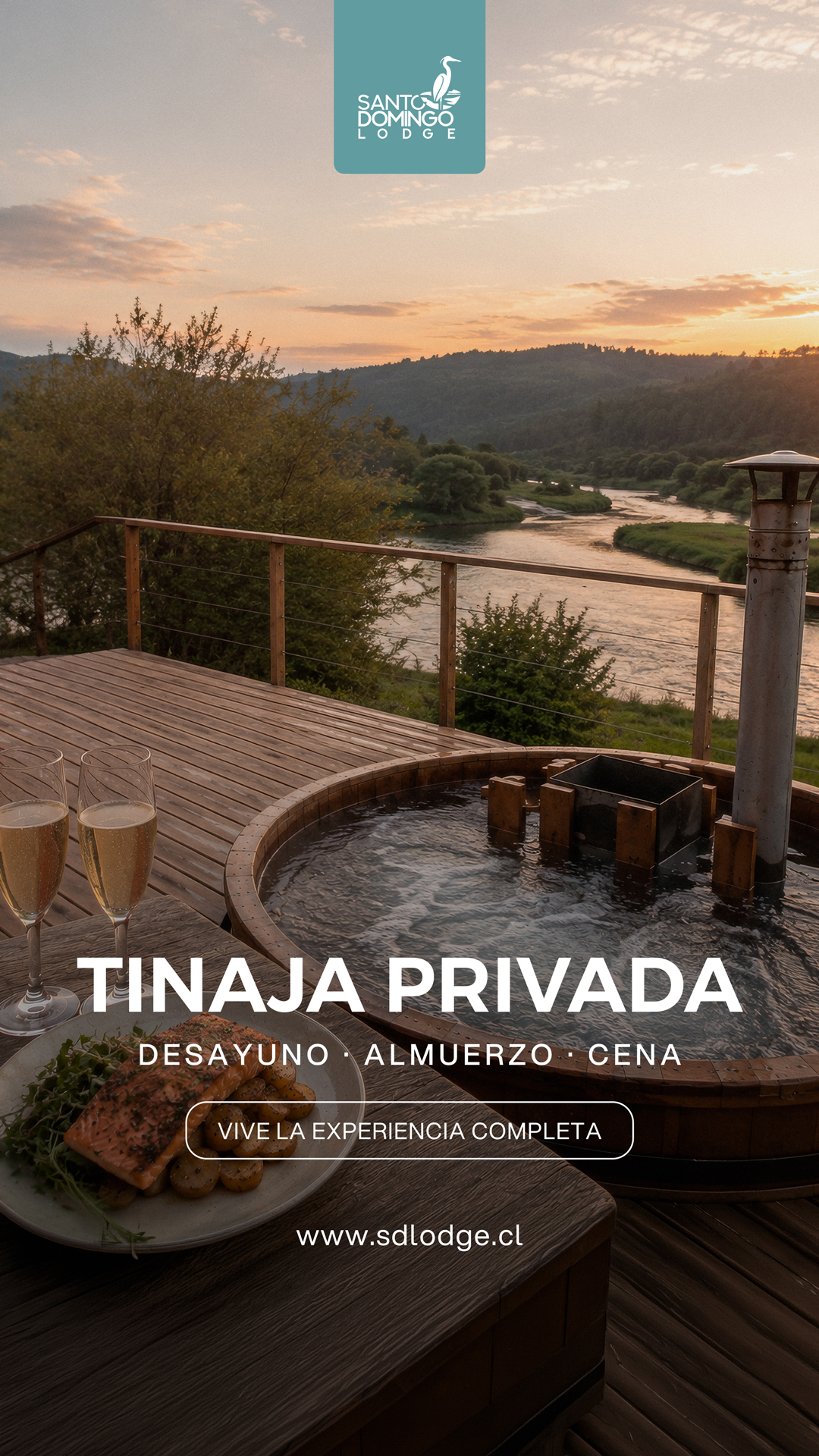 Santo Domingo Lodge Facebook ad from May 12, 2026