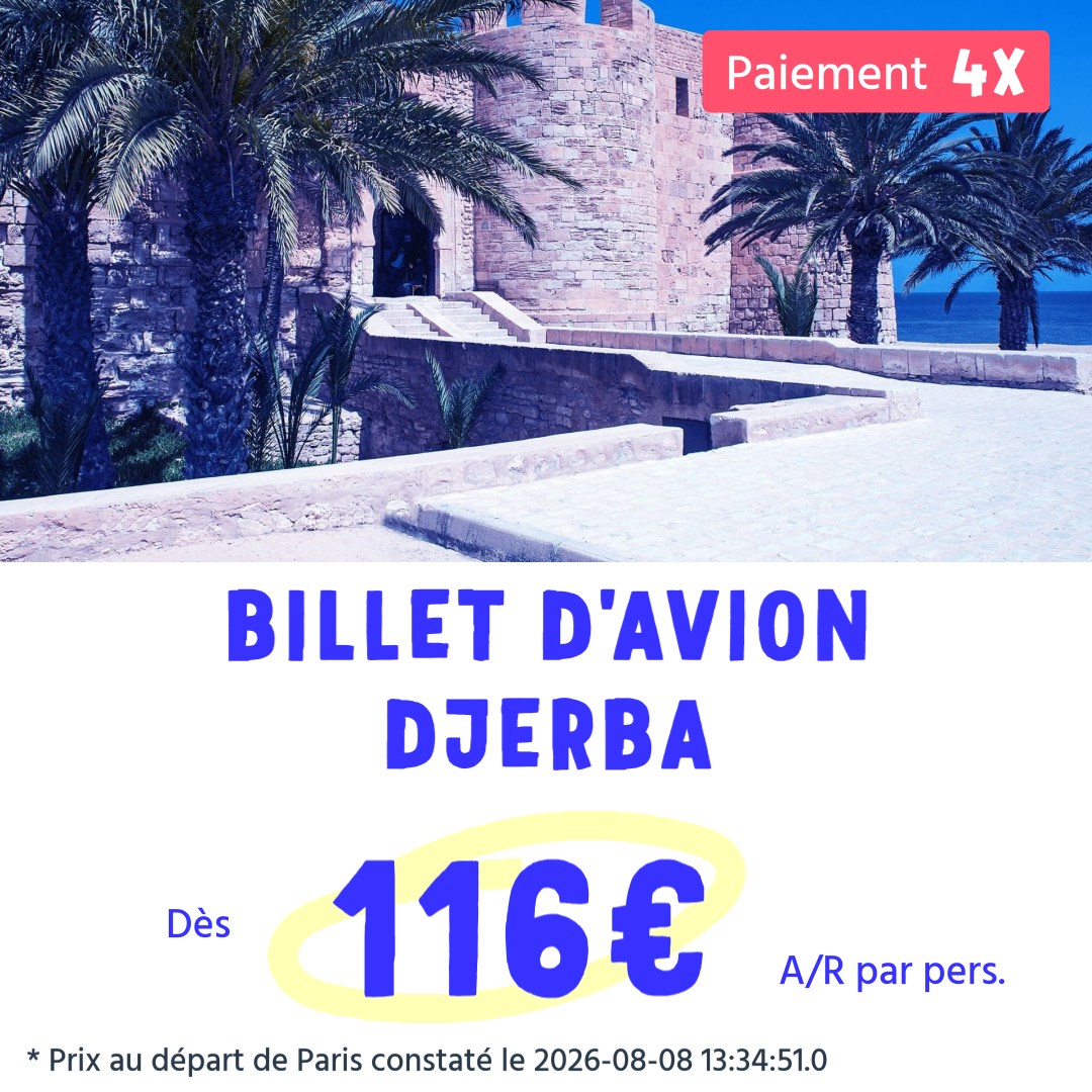 Cdiscount Voyages Facebook ad: C'est le meilleur moment pour réserver son billet…