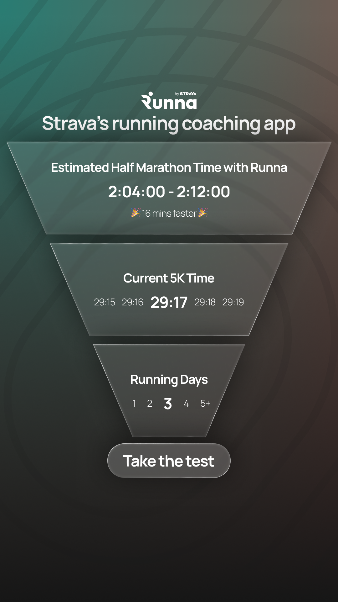 runna Facebook ad