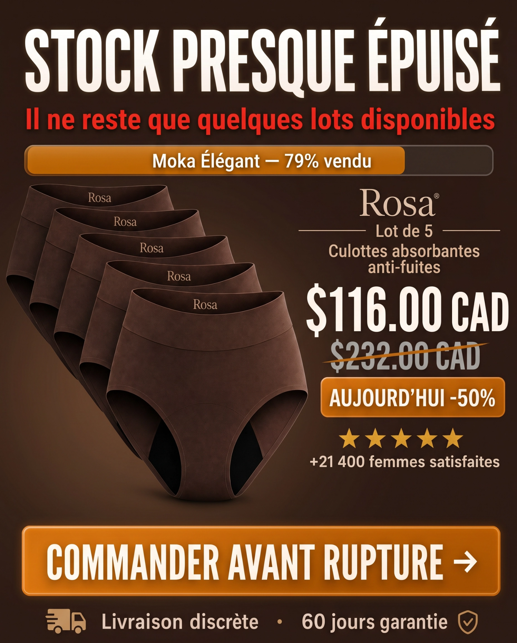 Rosa Facebook ad