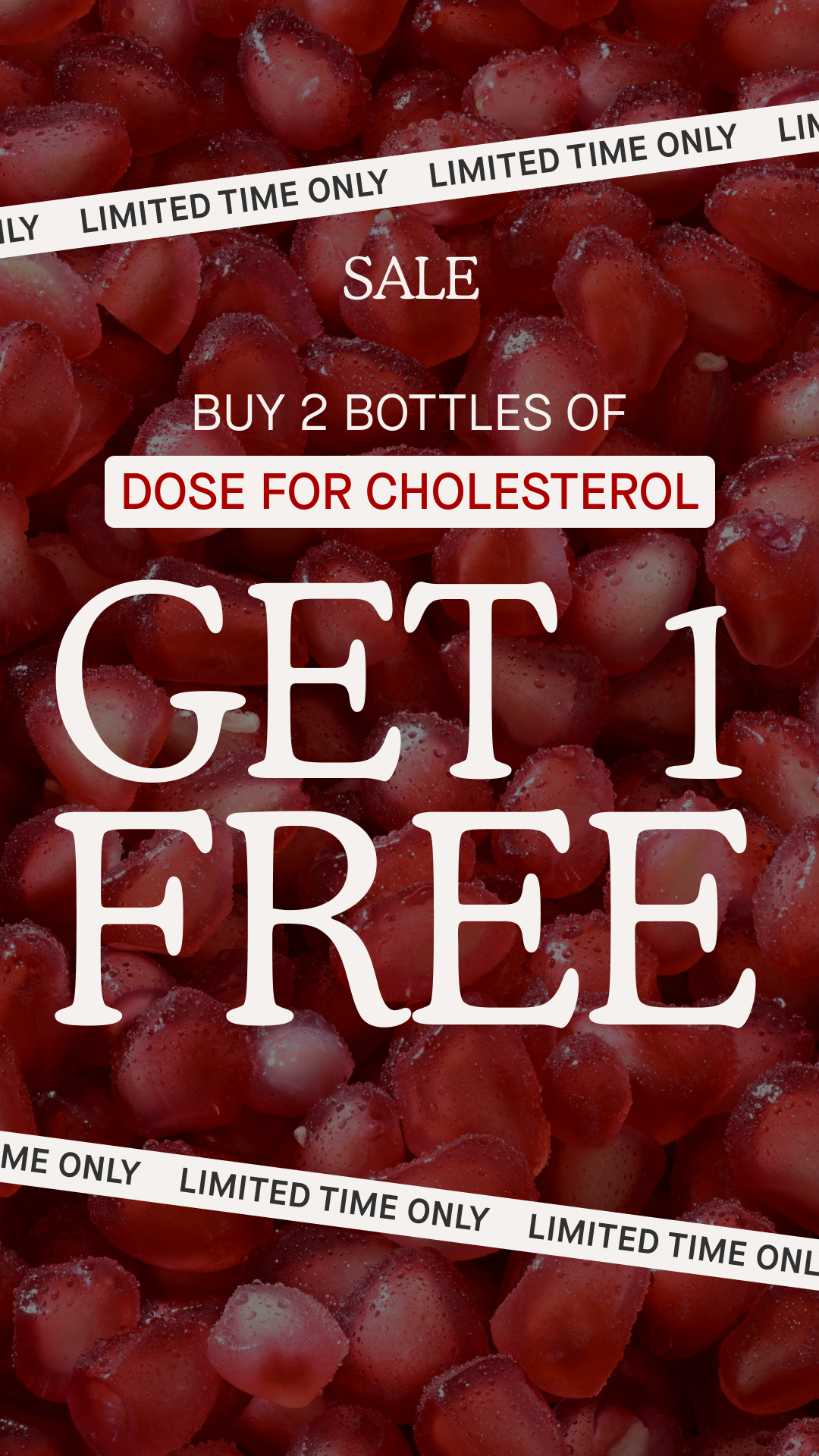 Dose for Cholesterol Facebook ad