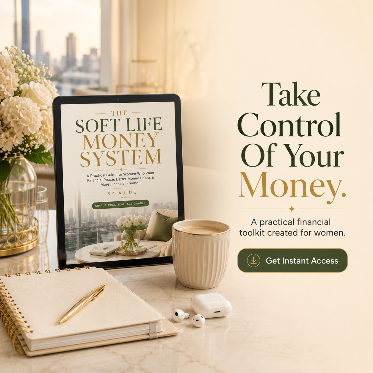 Confidence Building Facebook ad: THE SOFT LIFE MONEY SYSTEM