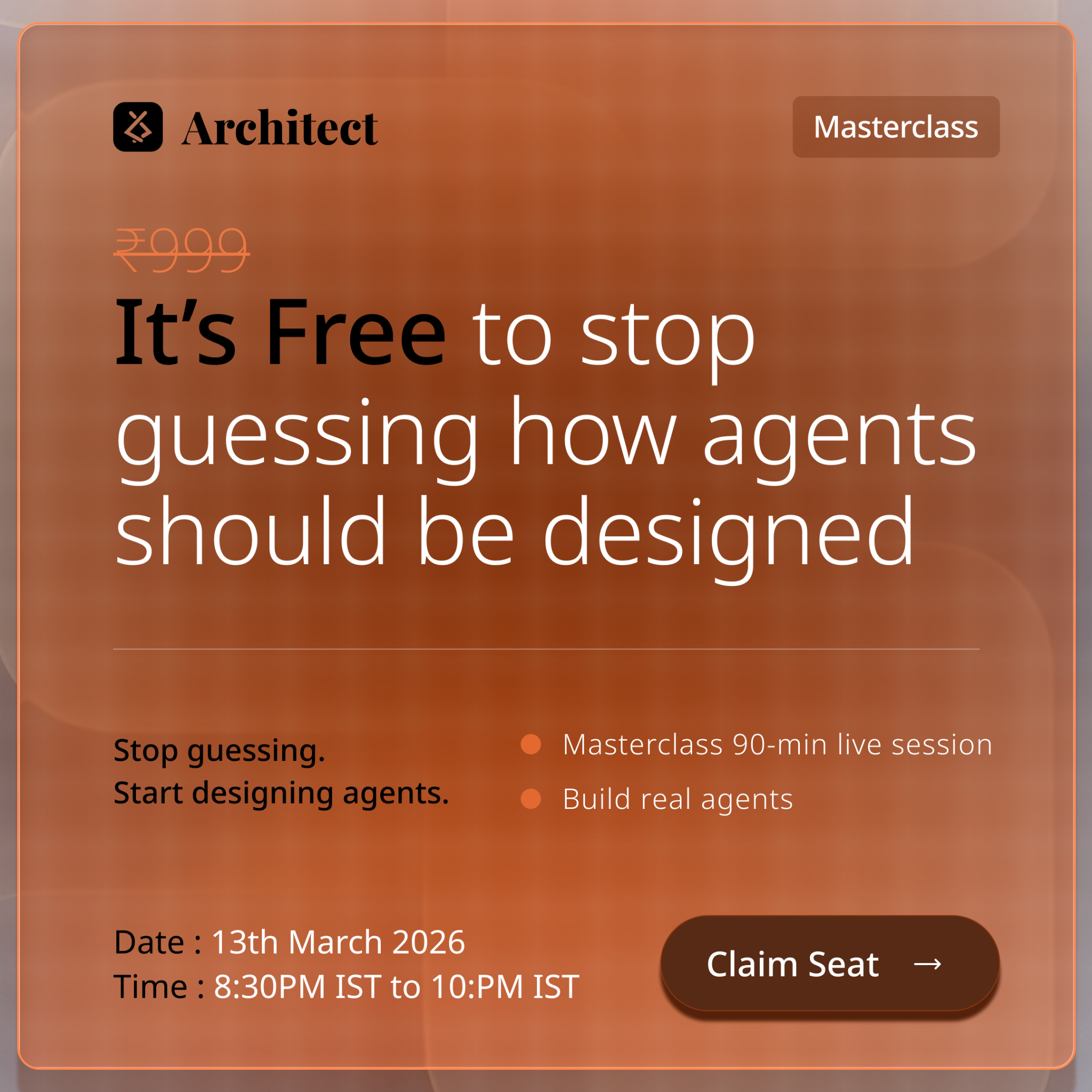 Lyzr AI Facebook ad: Build AI Agents That Actually Work