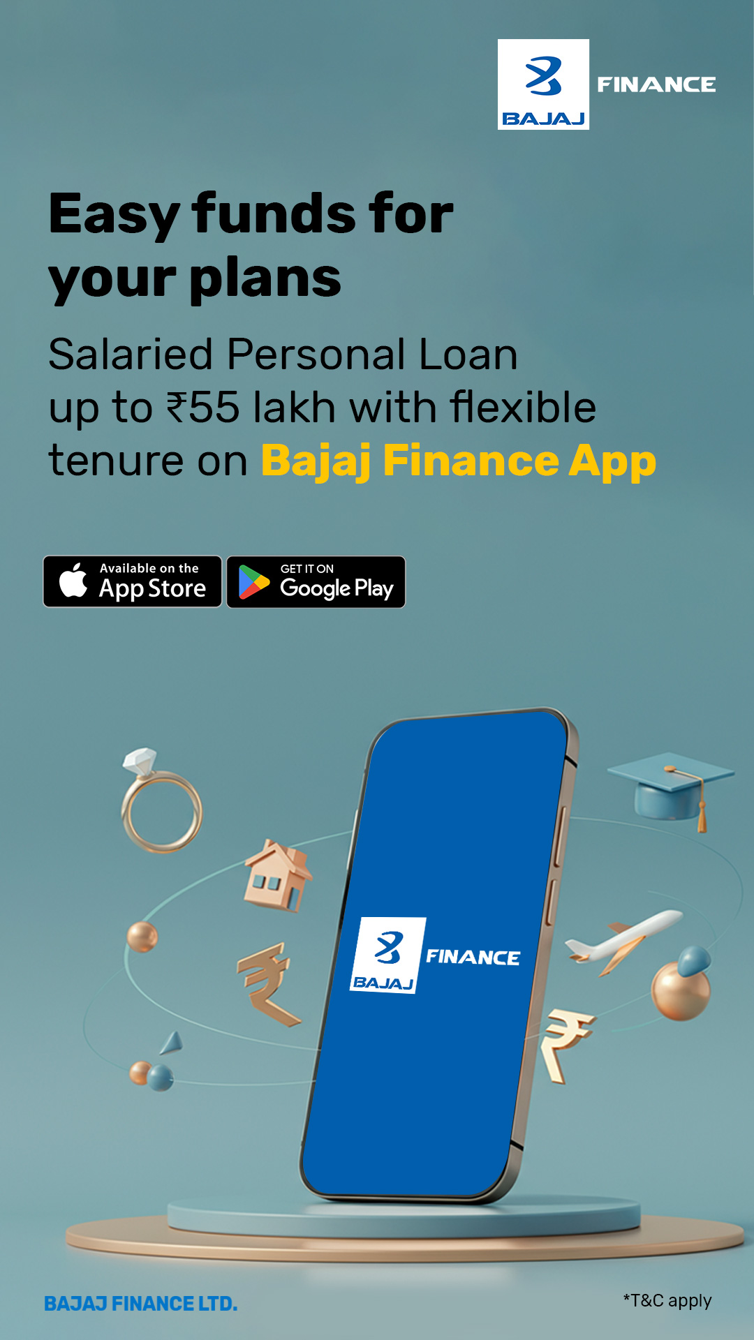 Bajaj Finserv Facebook ad