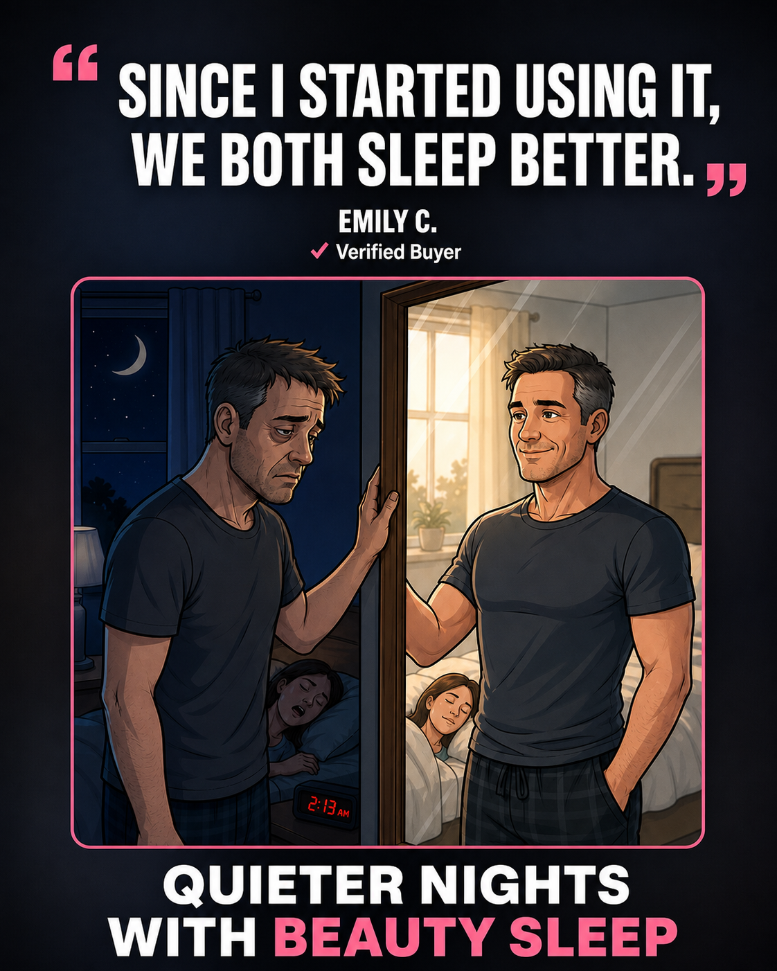 Beauty Sleep Facebook ad