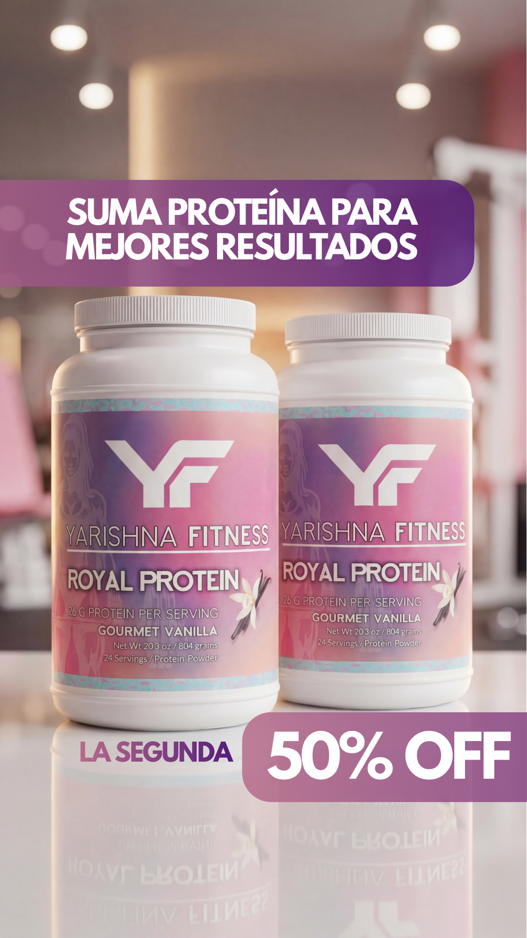 Yarishna Ayala Facebook ad: POTENCIA TUS RESULTADOS