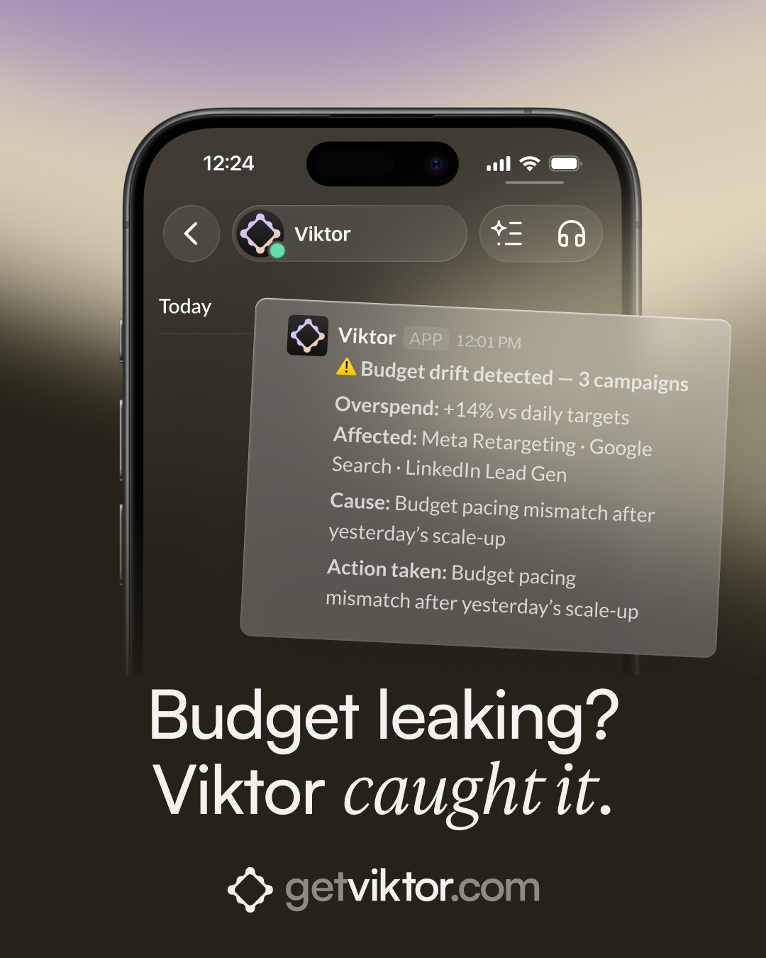 Viktor Facebook ad