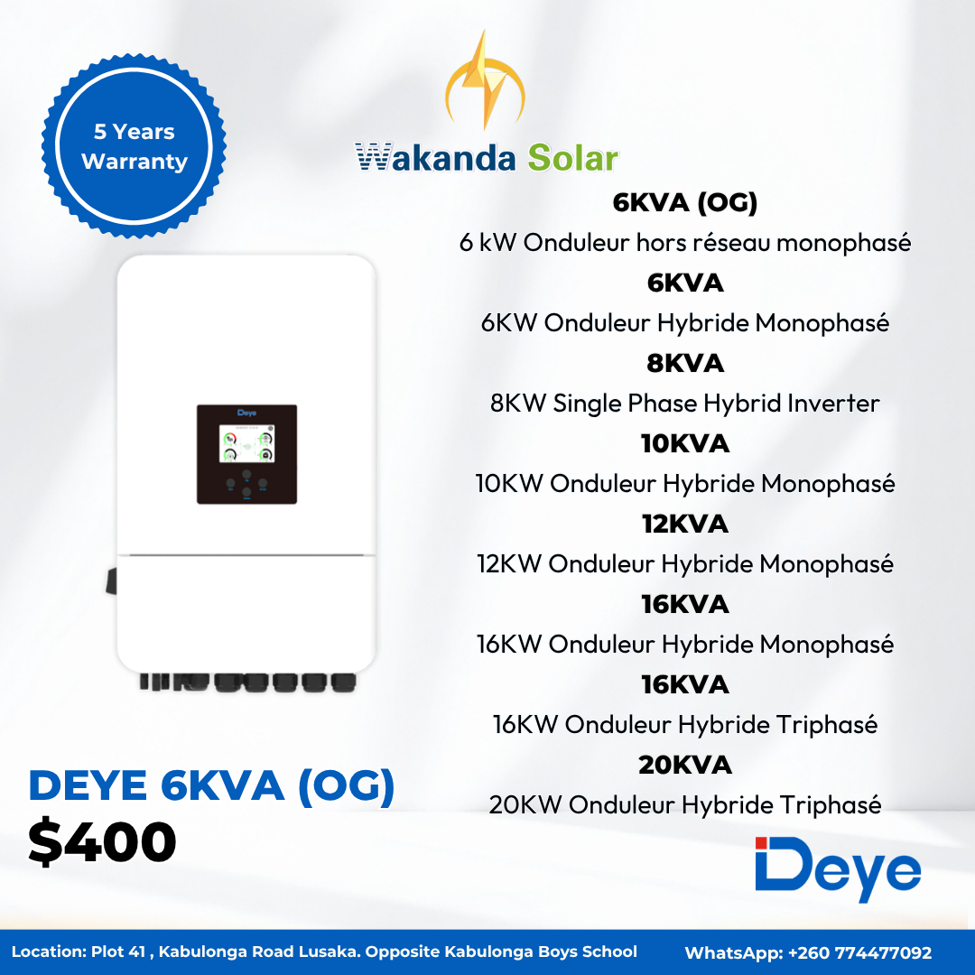 Wakanda Solar Zambia Facebook ad: Vous êtes distributeur en RDC?