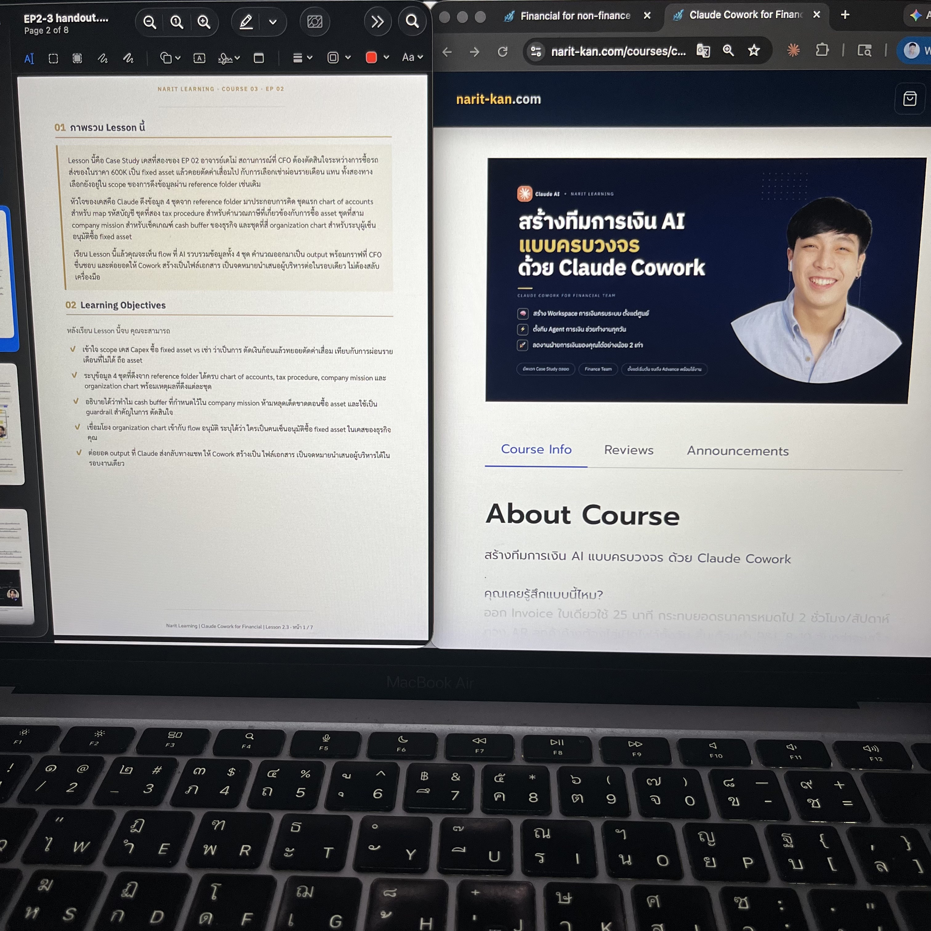 Narit Learning Facebook ad