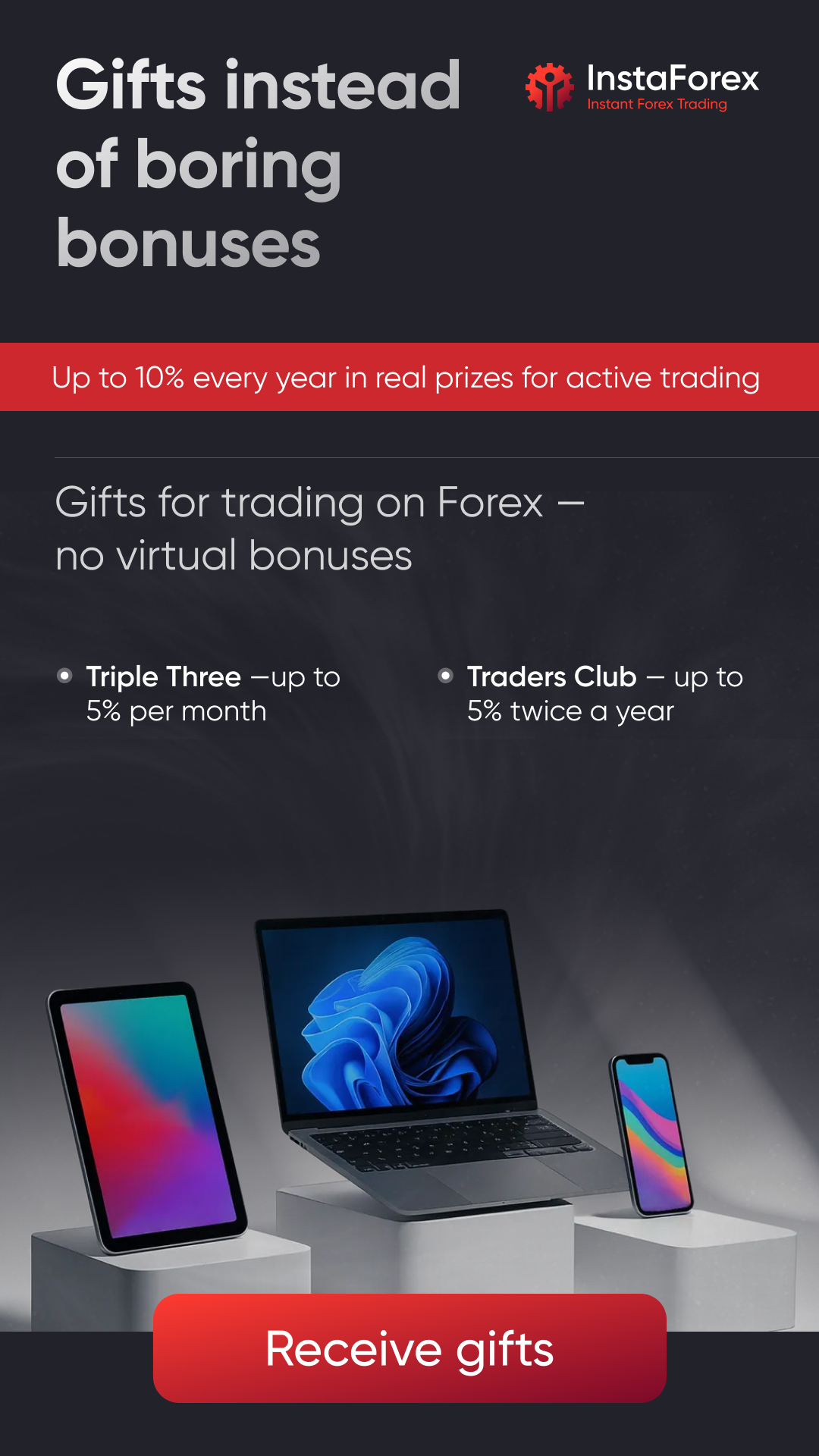 InstaForex - Company news & Promo Facebook ad