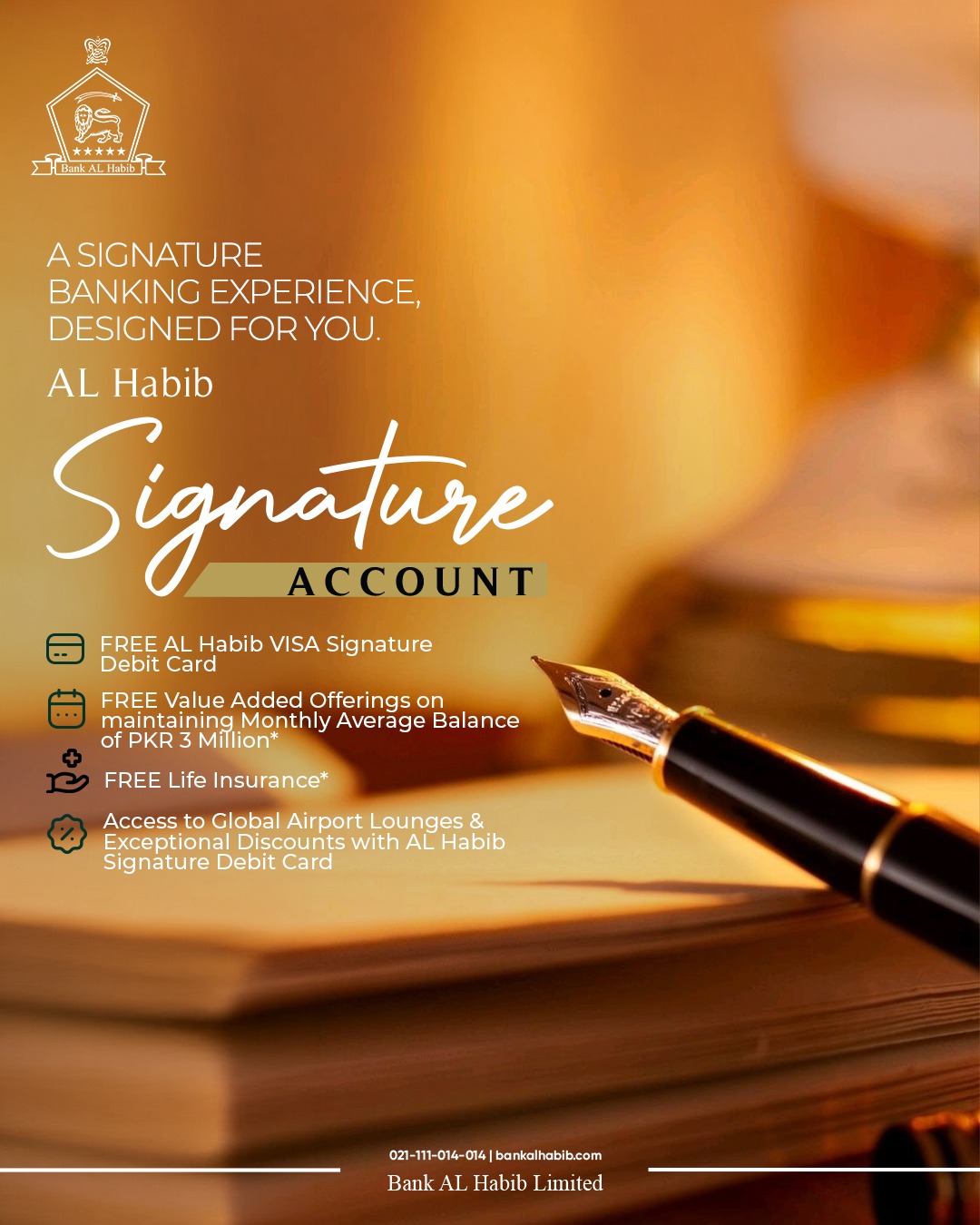 Bank AL Habib Limited Facebook ad