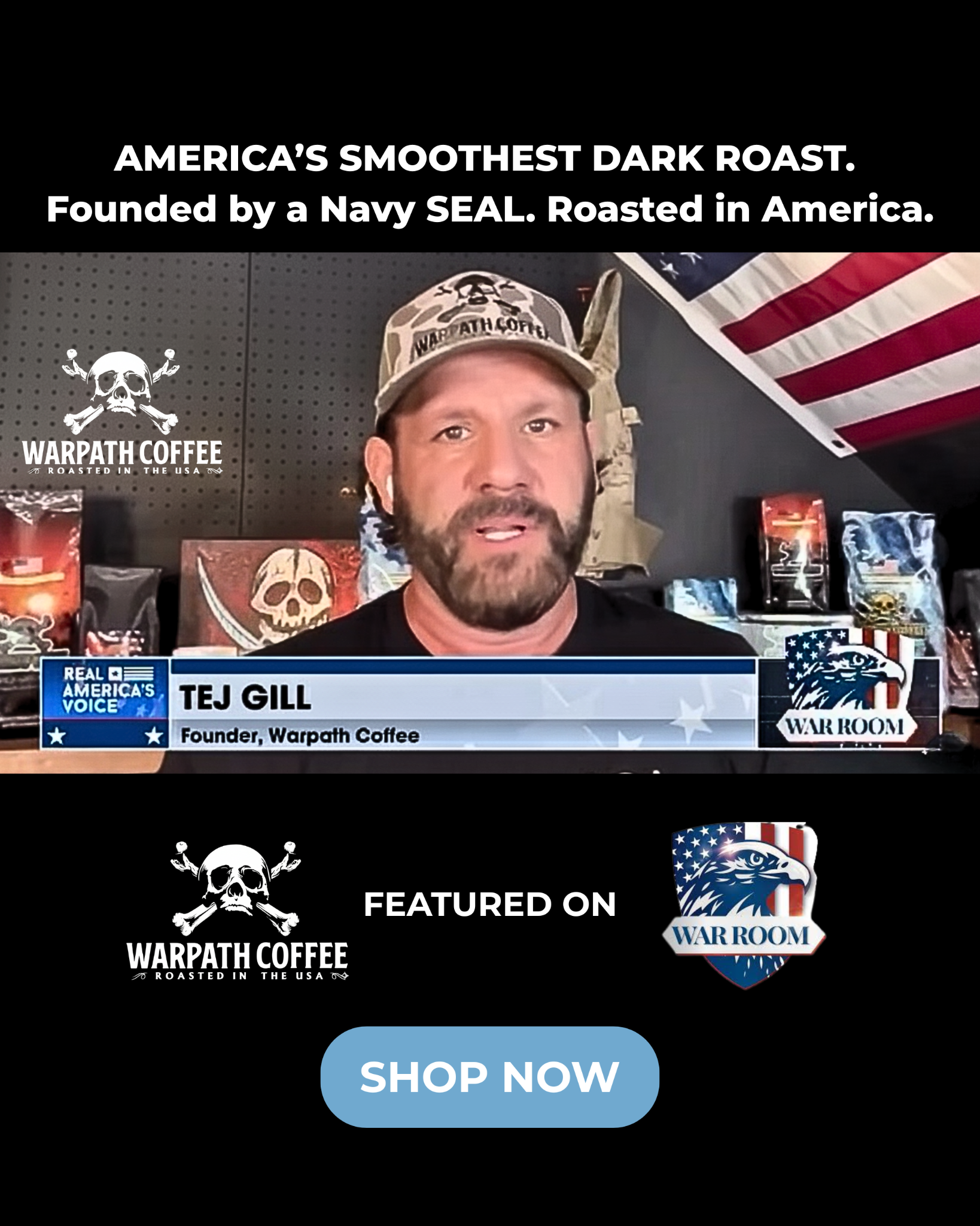 Warpath Coffee Facebook ad