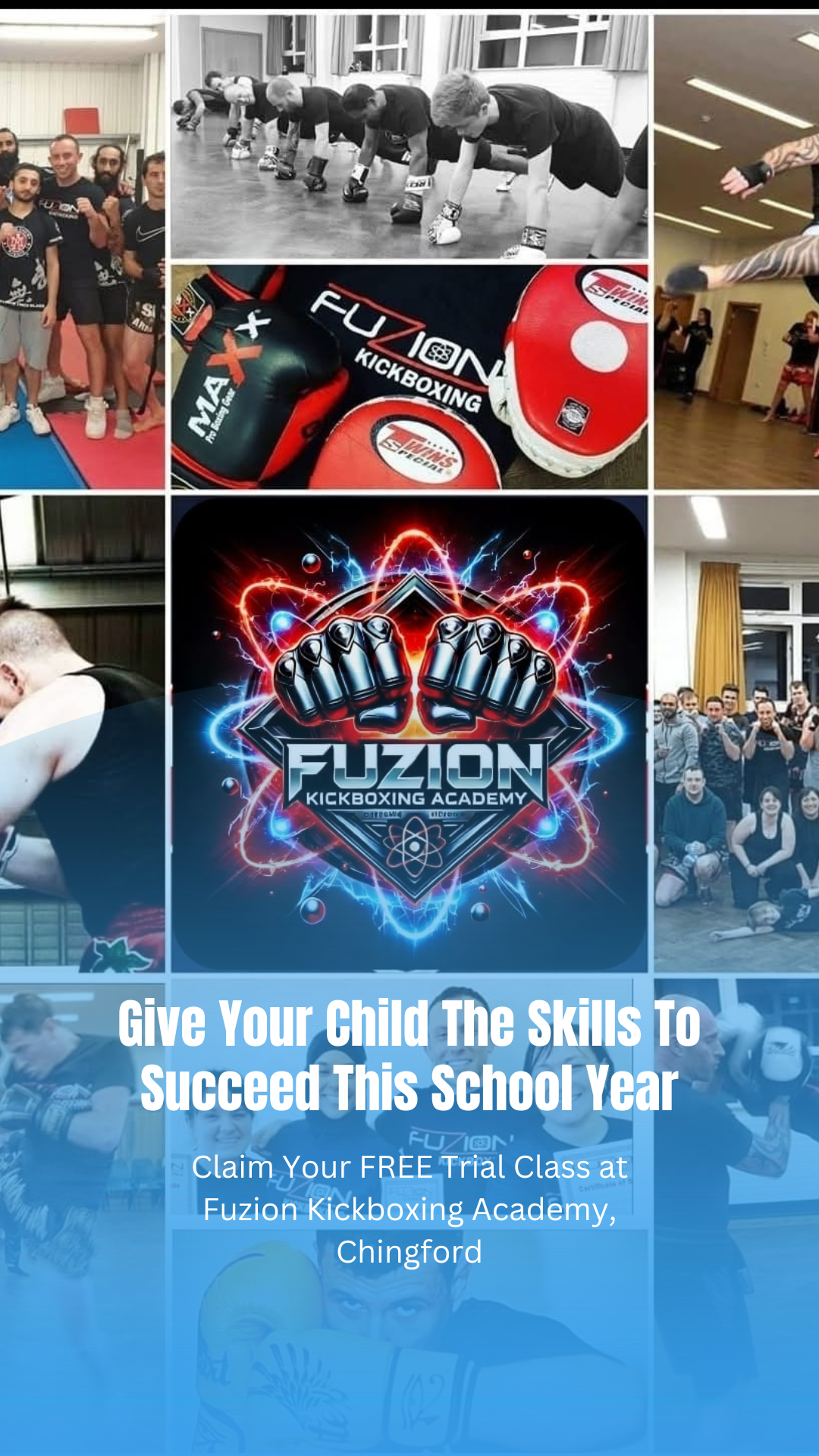 Fuzion Martial Arts Academy Chingford Facebook ad