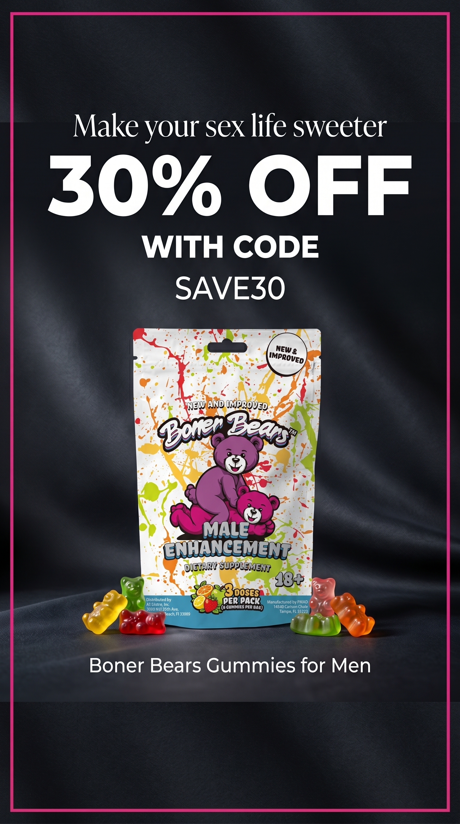 Boner Bears Facebook ad