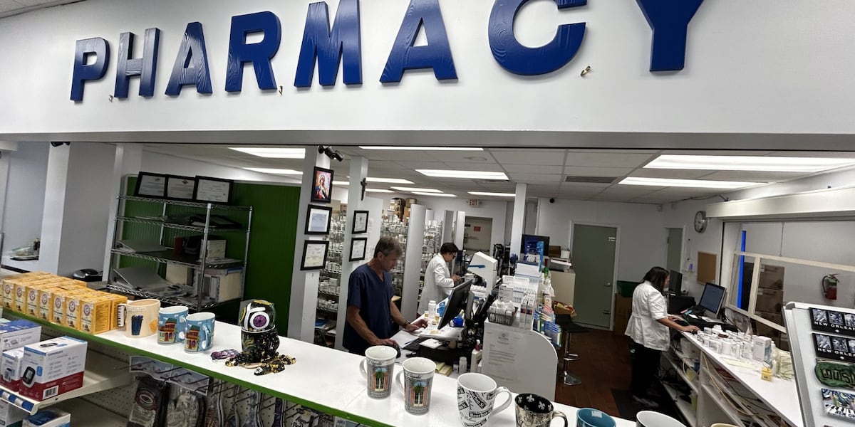 James Drug Store Facebook ad: Louisiana independent pharmacies warn new dispensing fees…
