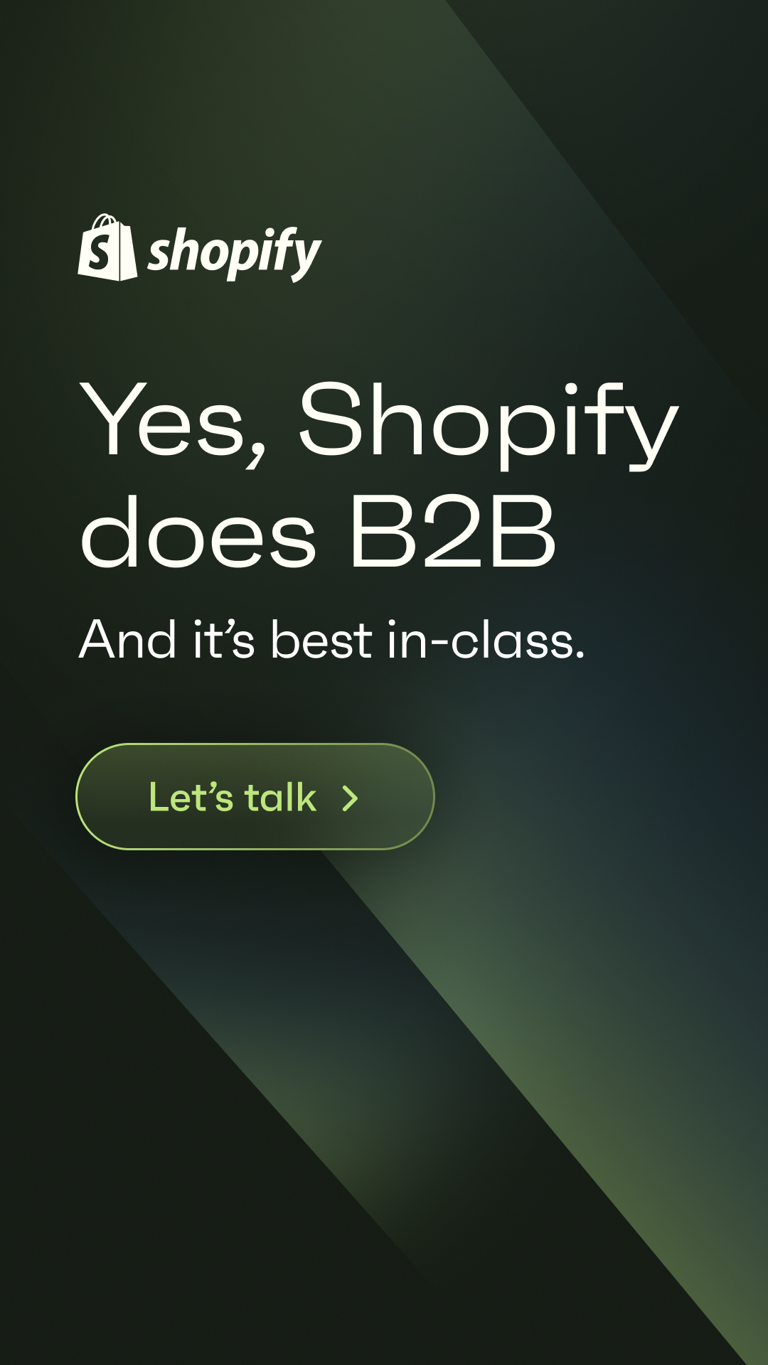 Shopify Facebook ad
