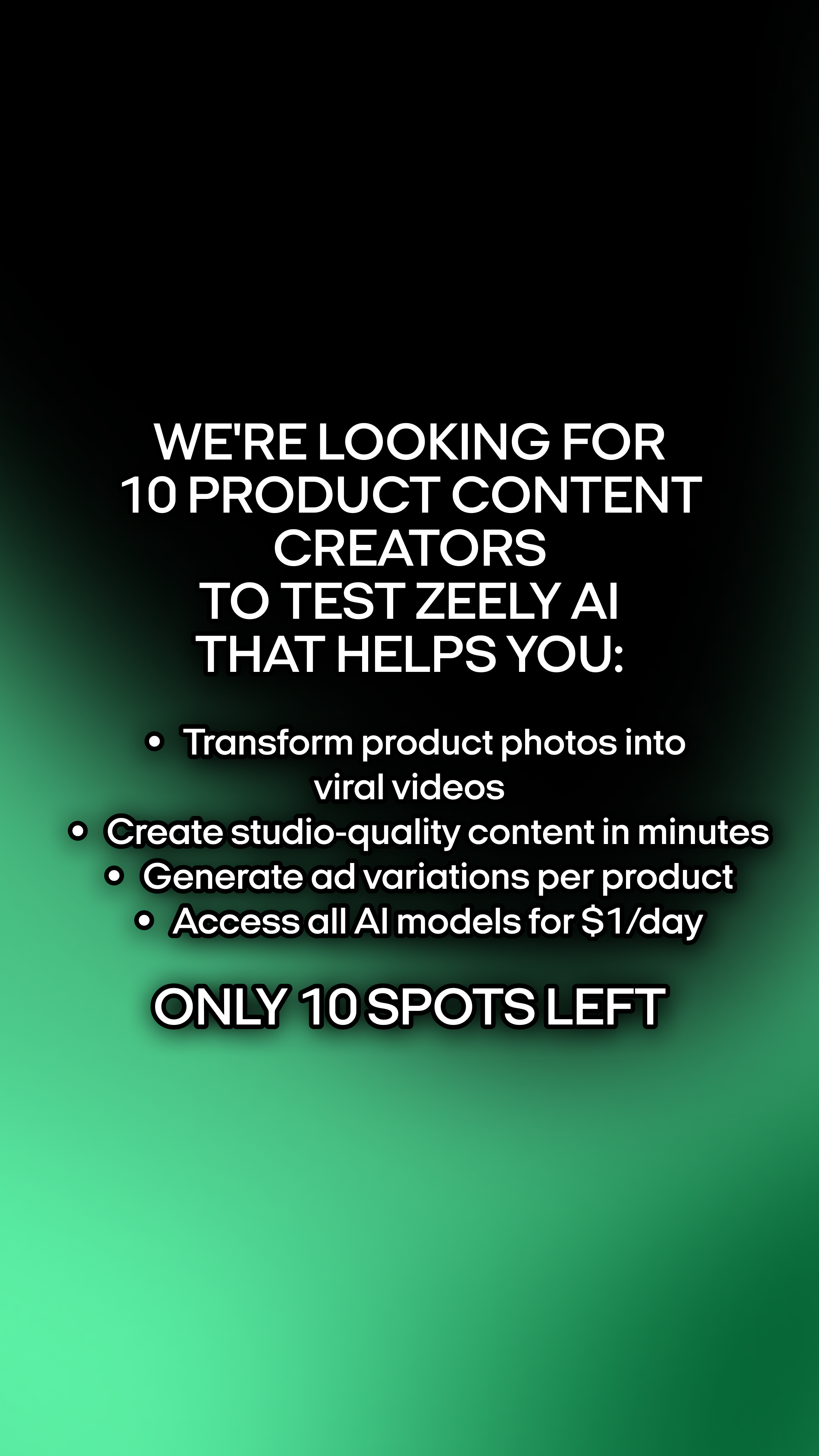 Zeely Facebook ad