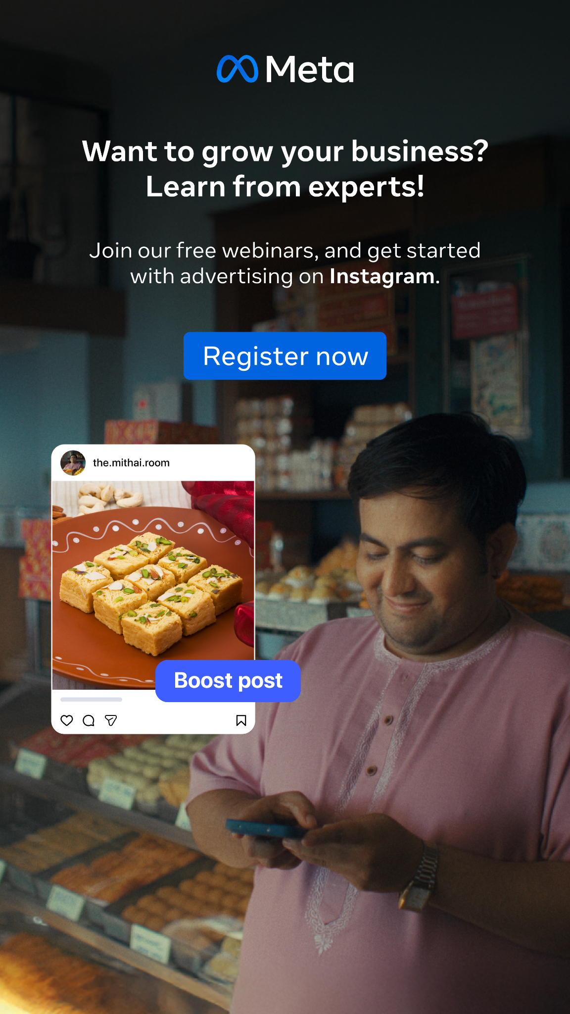 Meta for Business Facebook ad