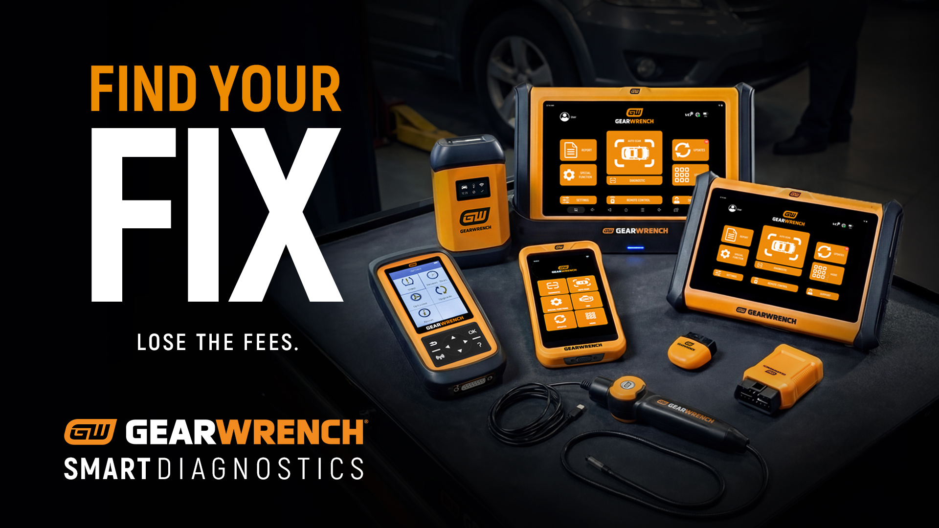 GEARWRENCH Tools Facebook ad: Find Your Fix