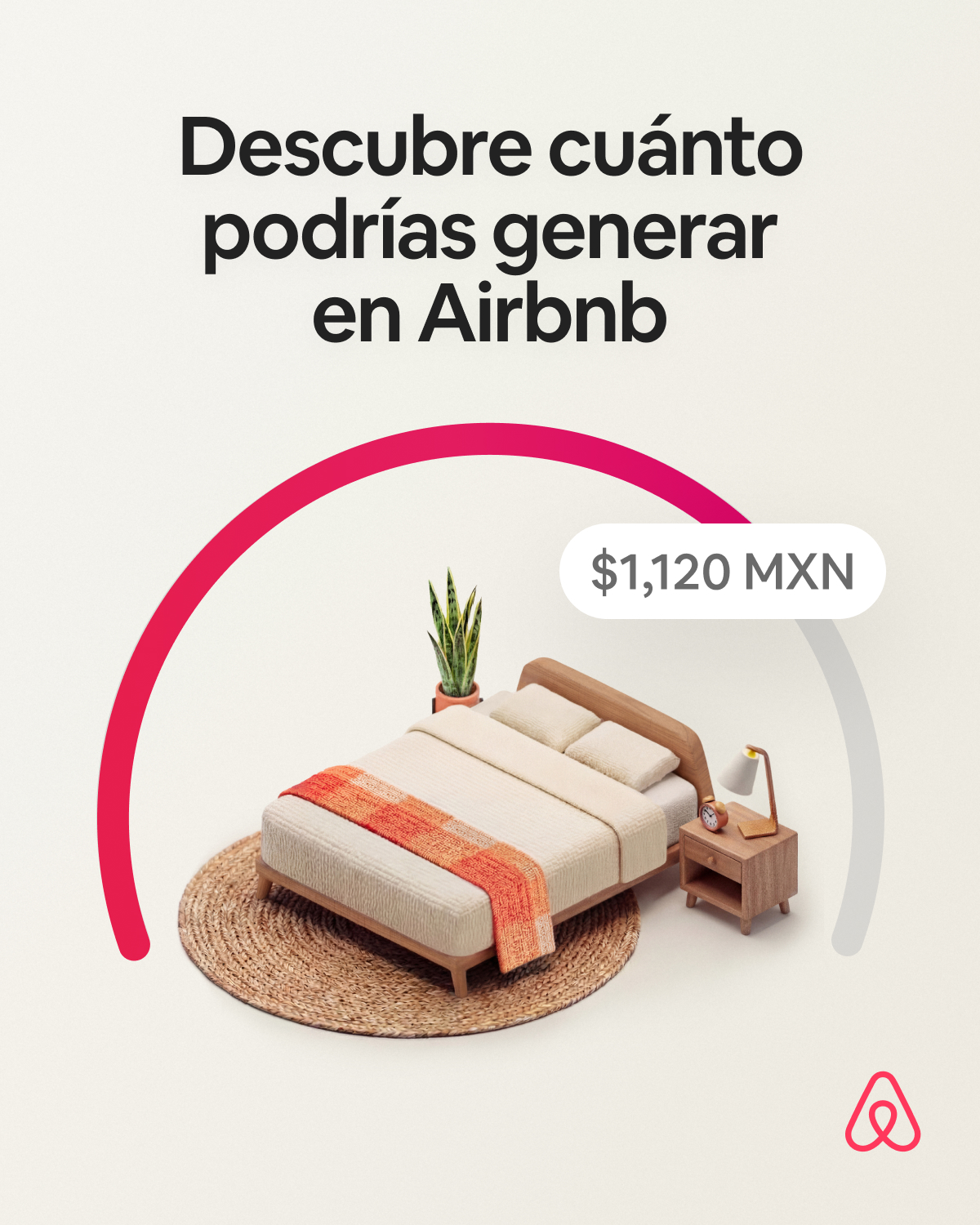 Airbnb Facebook ad