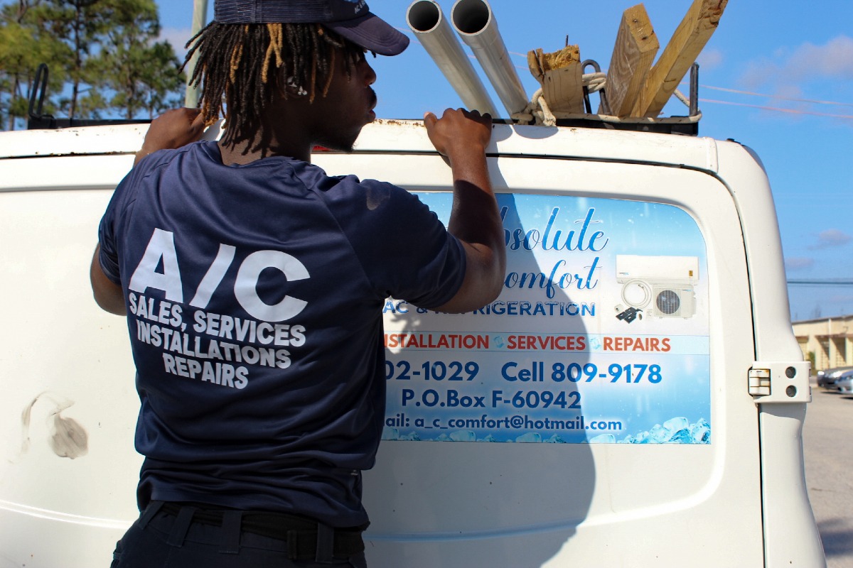 Absolute Comfort AC & Refrigeration Facebook ad: You might see the logo first, but it’s…