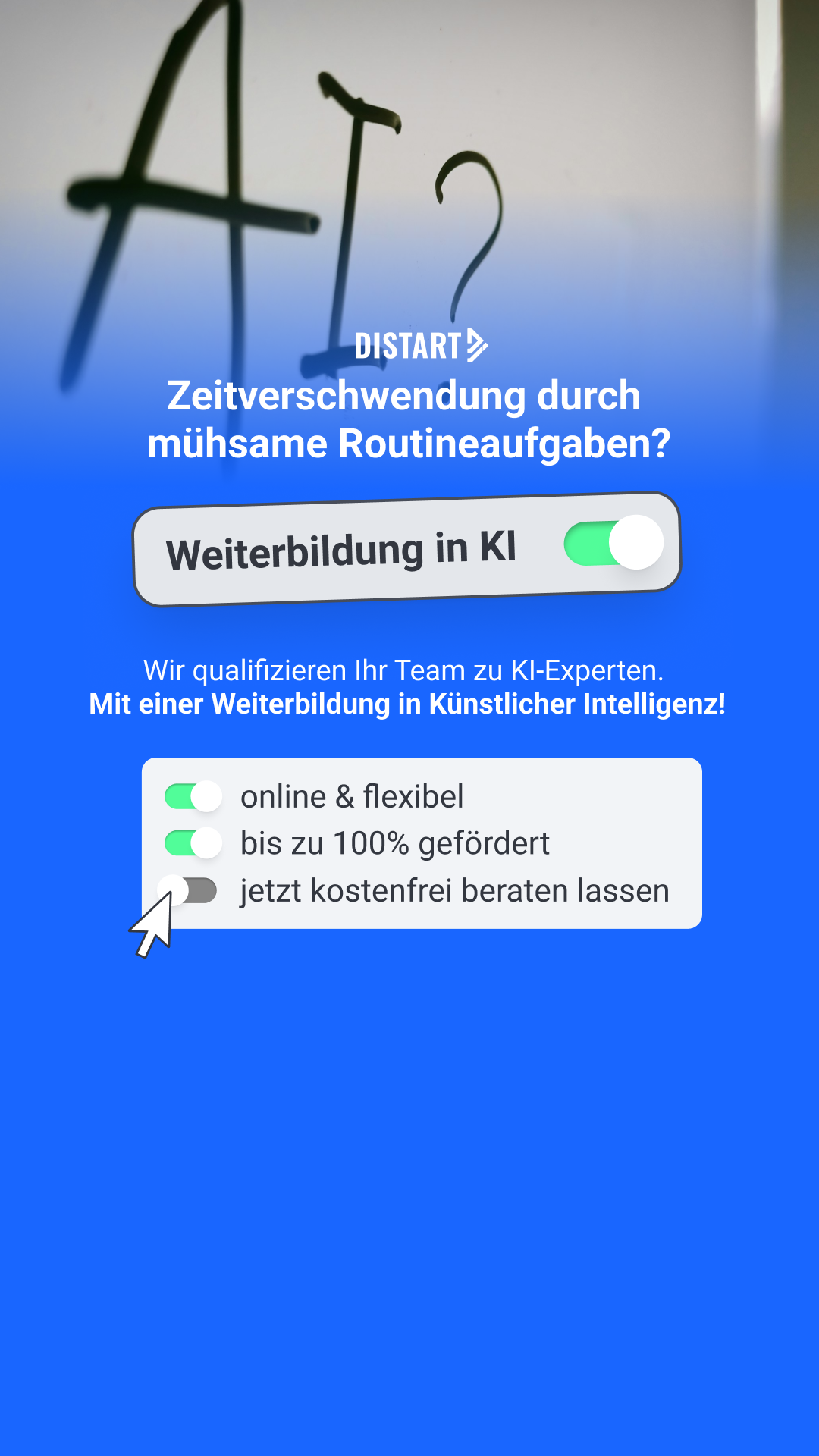 Distart Facebook ad