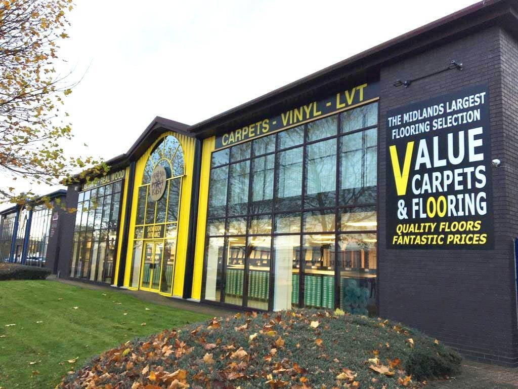 Value Carpets & Flooring Facebook ad: We aim to offer the largest range of…