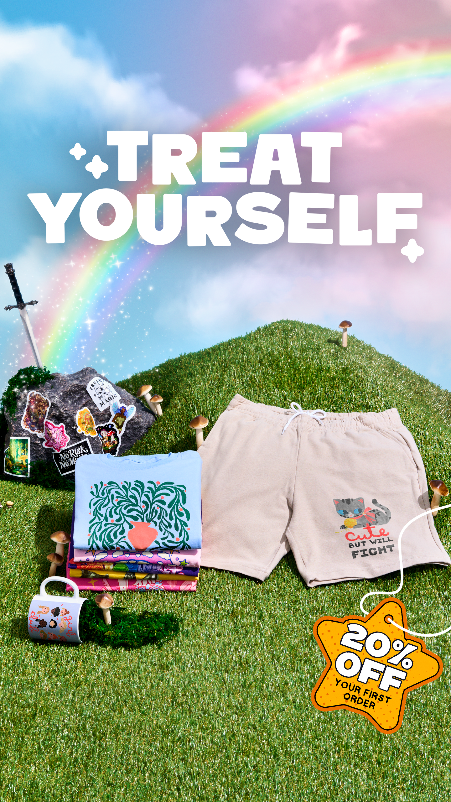 TeePublic.com Facebook ad