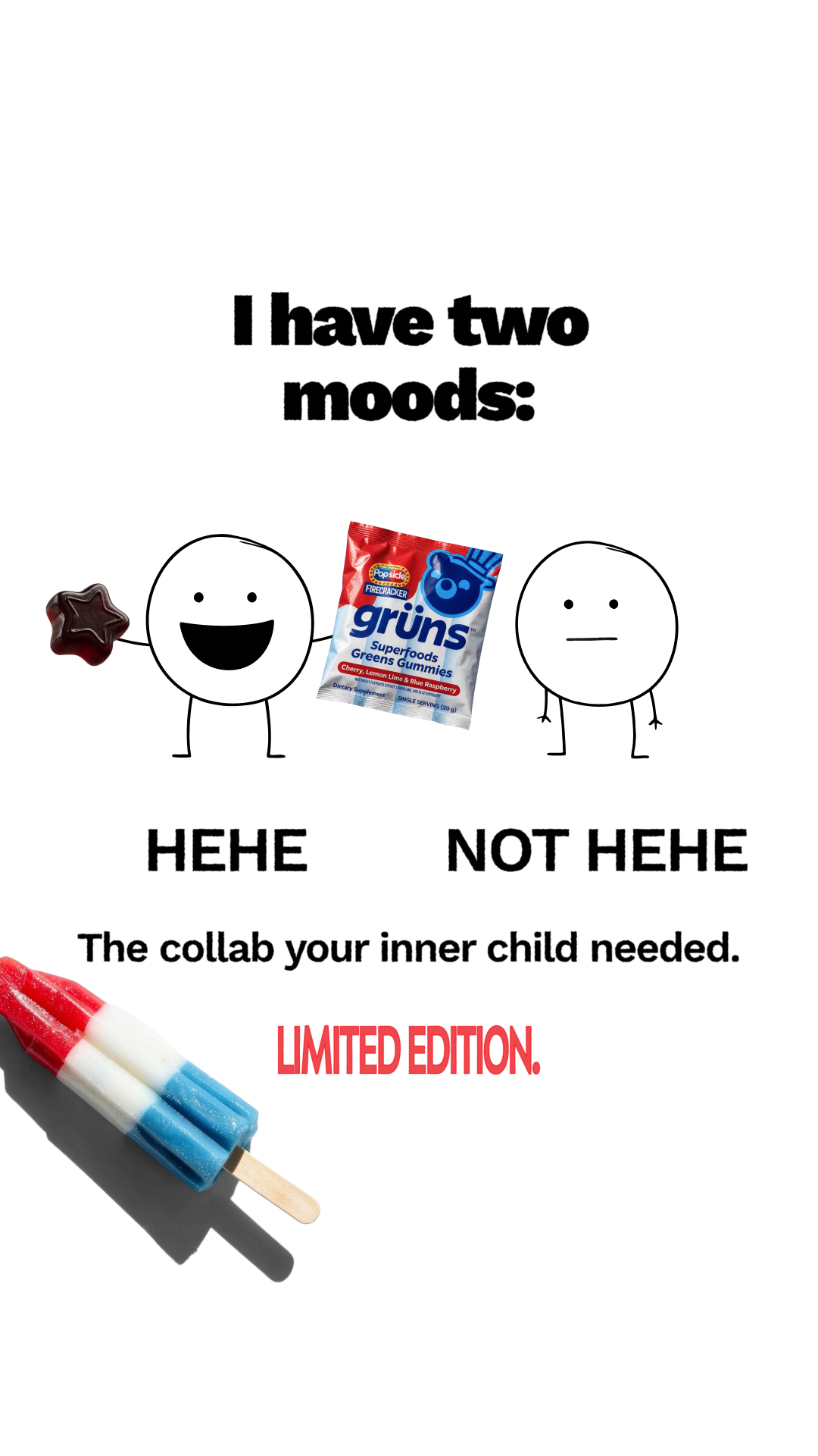 Grüns Facebook ad