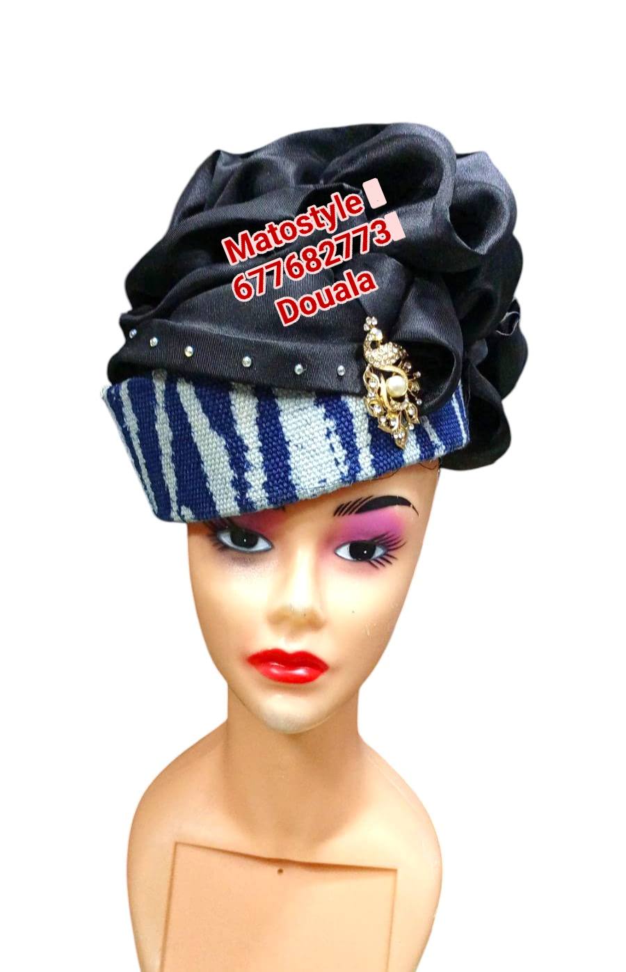 MATO STYLE Facebook ad: Foulards,chapeaux et accessoires originaux.