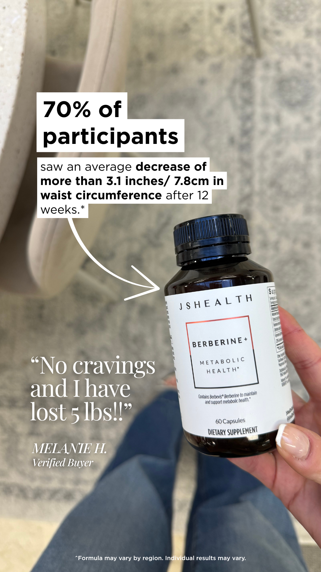 JSHealth Vitamins Berberine+ Facebook ad