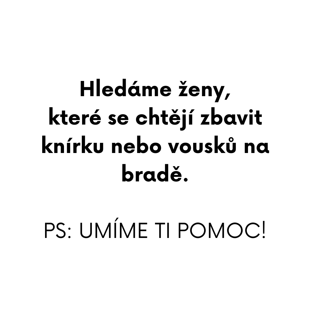 DepilConcept - Chodov - Praha Facebook ad: ZBAVTE se KNÍRKU a vousků na bradě