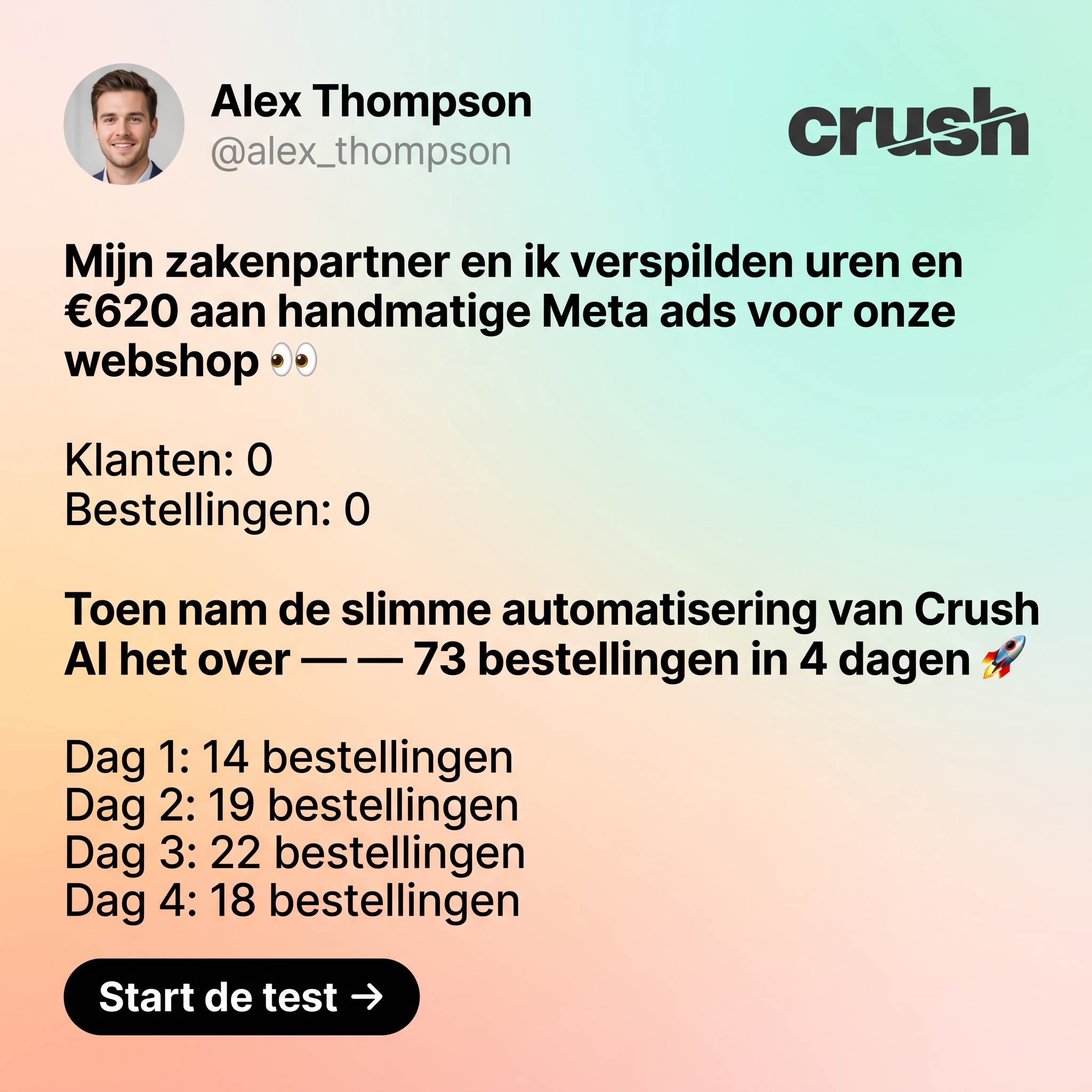 trycrush.ai Facebook ad