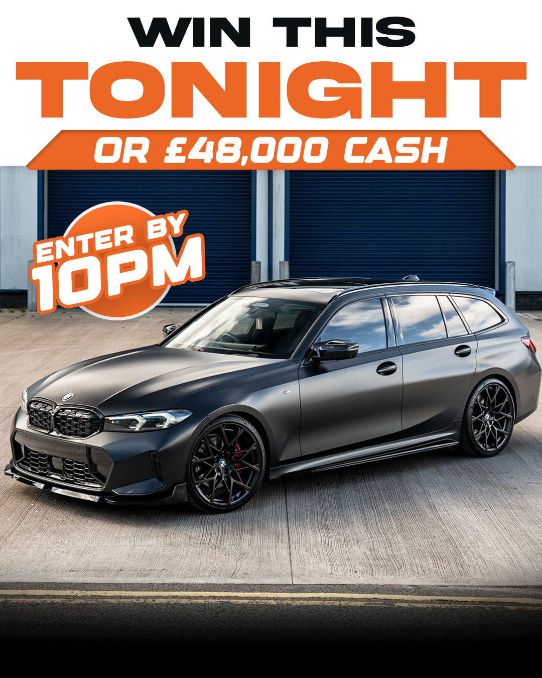 Dream Car Giveaways Facebook ad