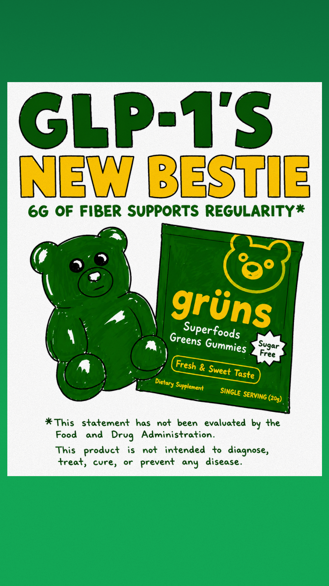 Grüns Facebook ad