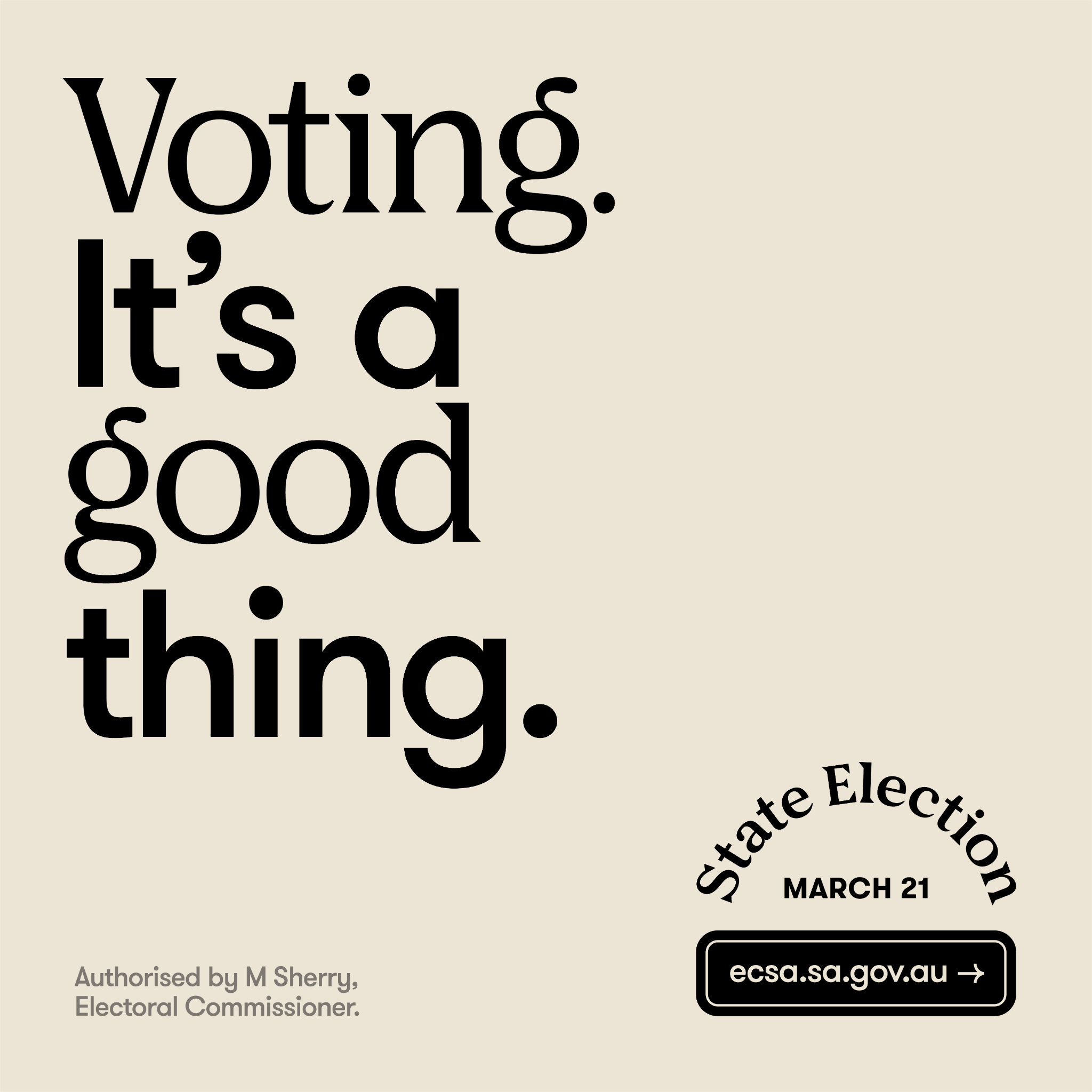 Electoral Commission of South Australia Facebook ad
