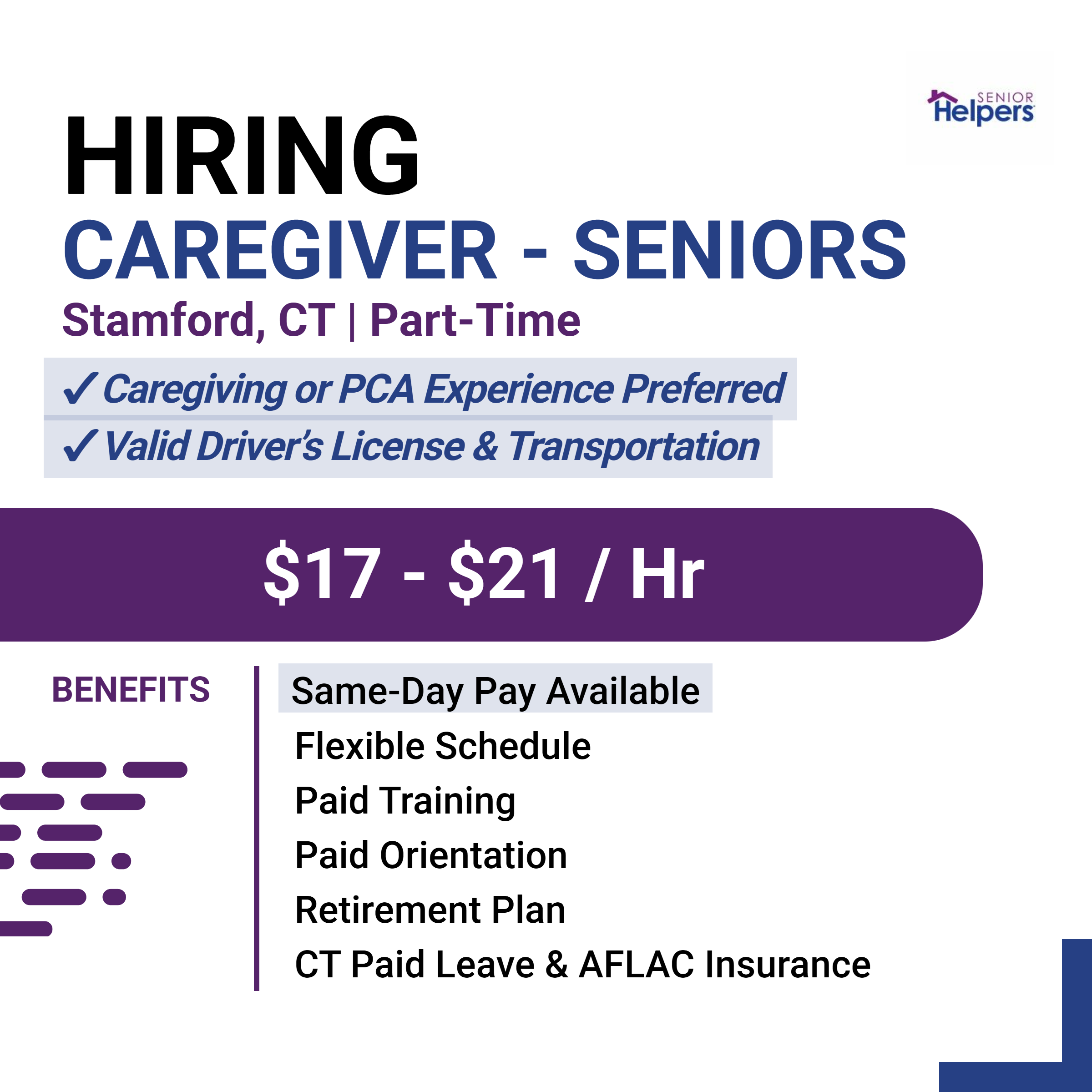 Hireline Healthcare Jobs Facebook ad