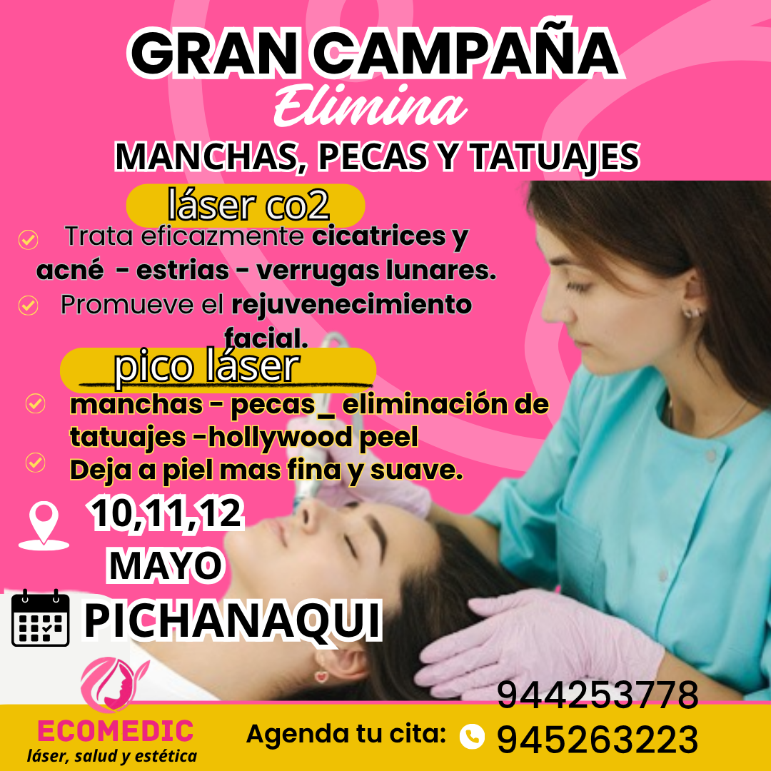 Ecomédic Láser y Estética Integral Facebook ad: QUIERO UNA CITA