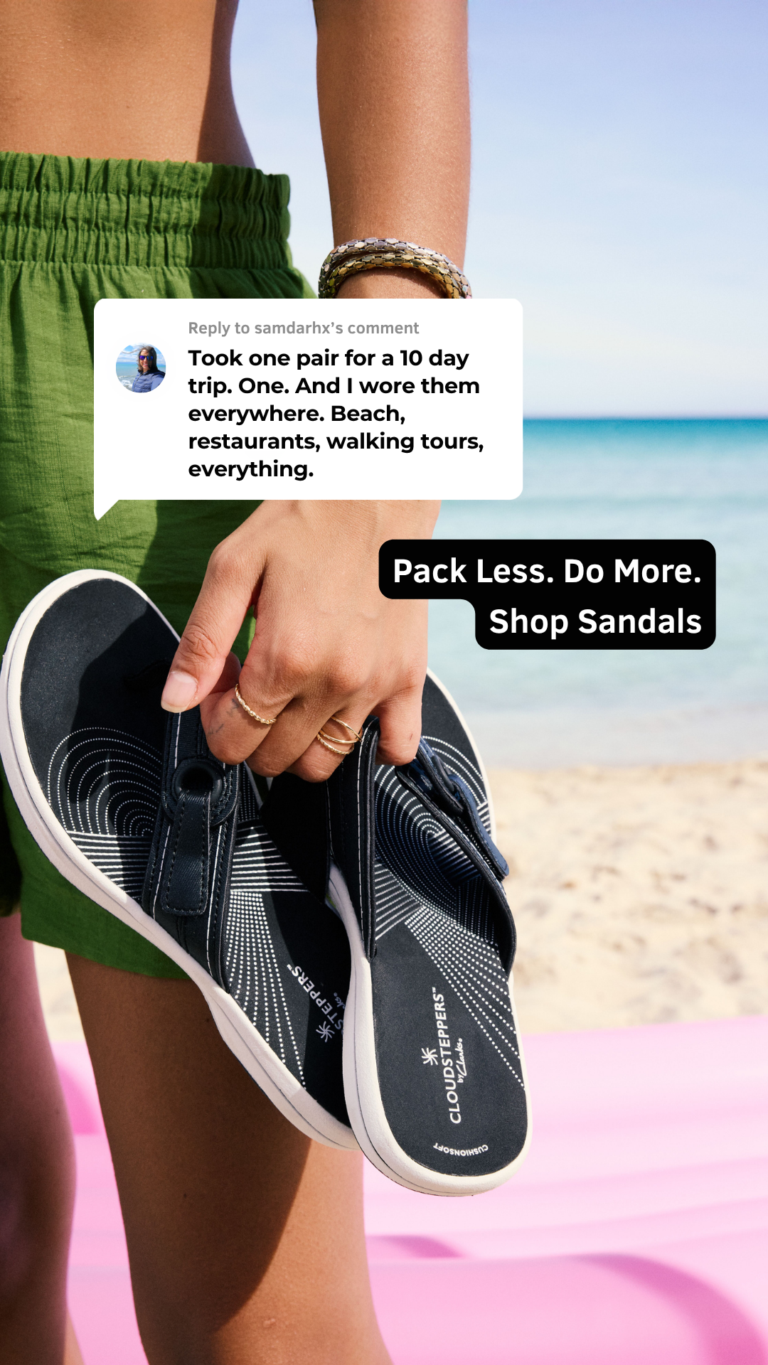 Clarks Shoes Facebook ad from Jun 14, 2026