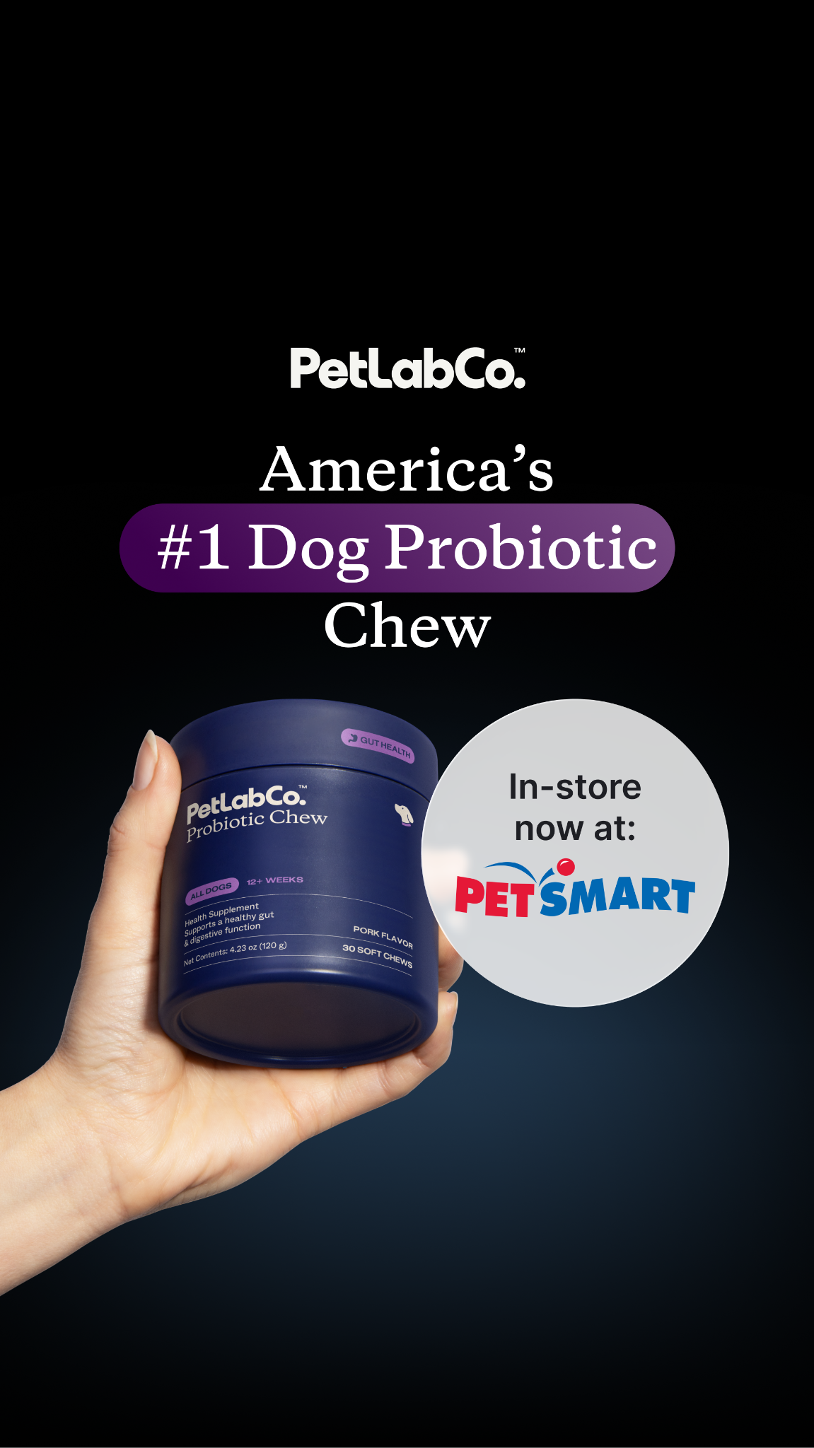 PetLab Co. Facebook ad