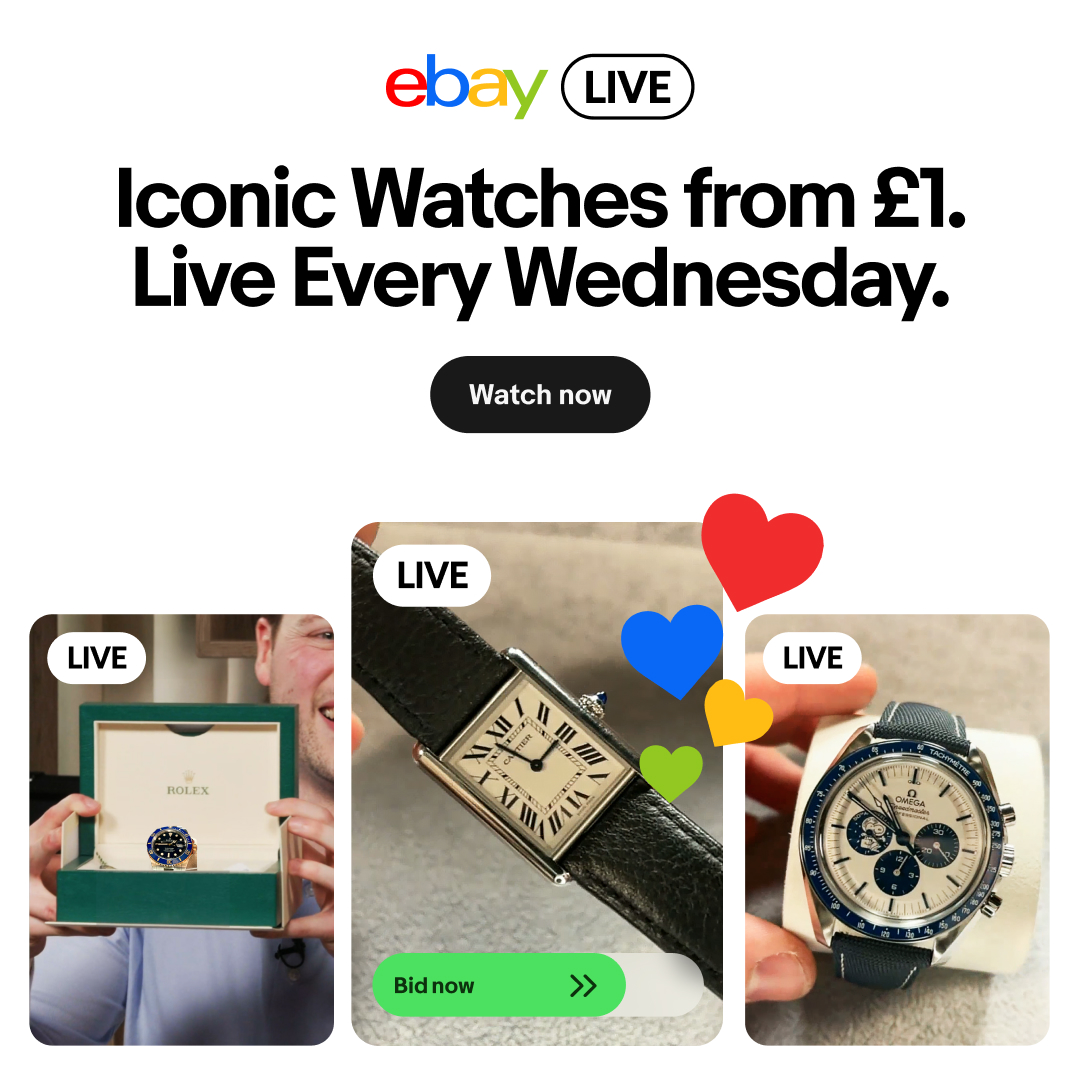 eBay Live UK Facebook ad