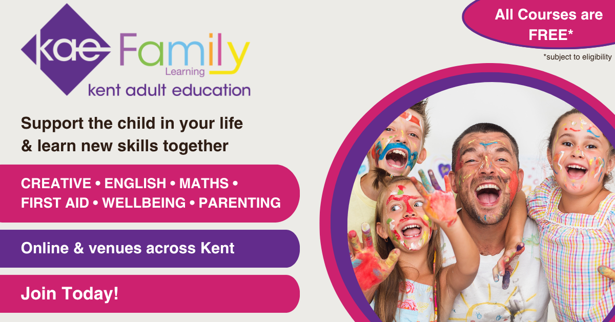 Kent Adult Education Facebook ad
